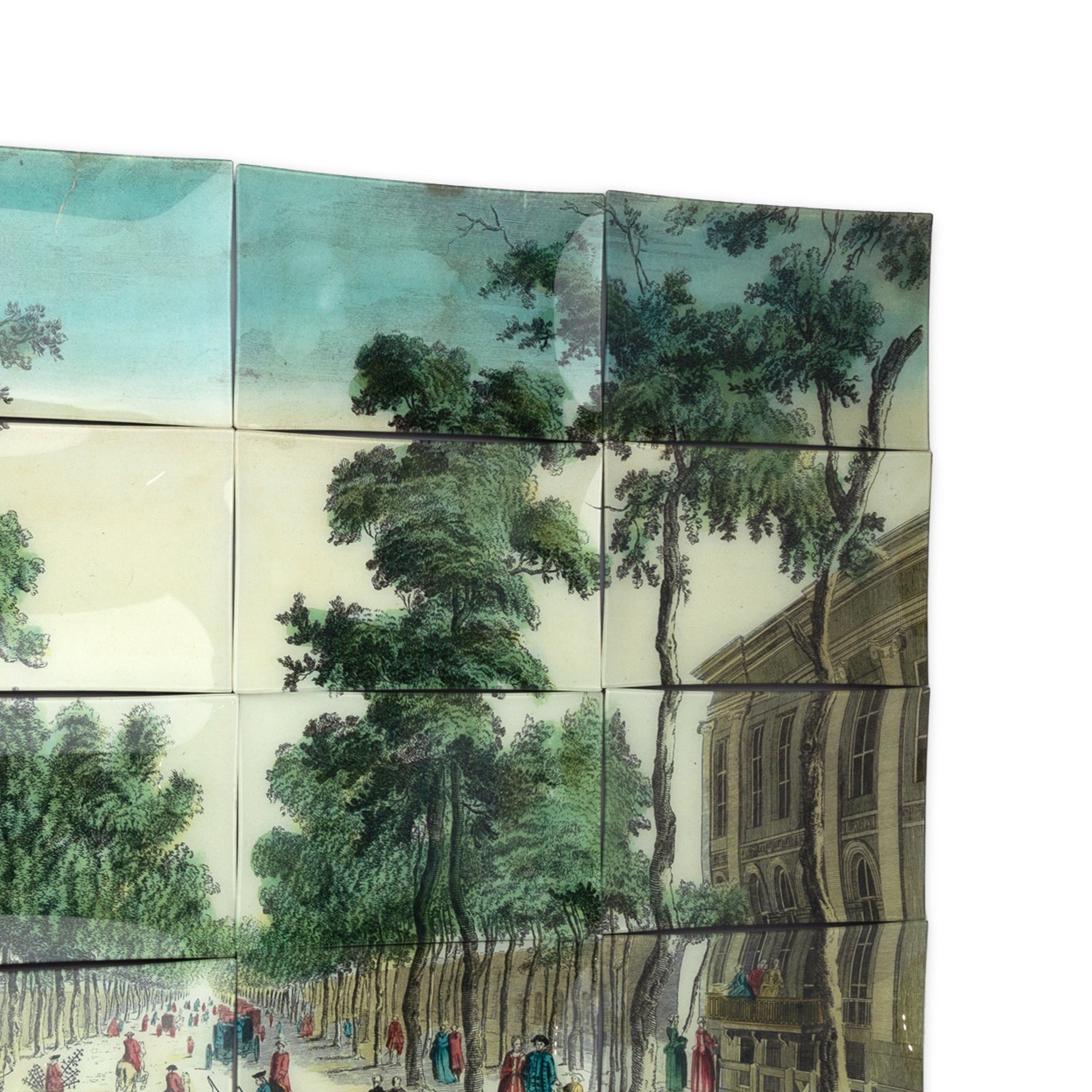 John Derian. Set of 16 Vintage Wall Decorative Plates. Large Size