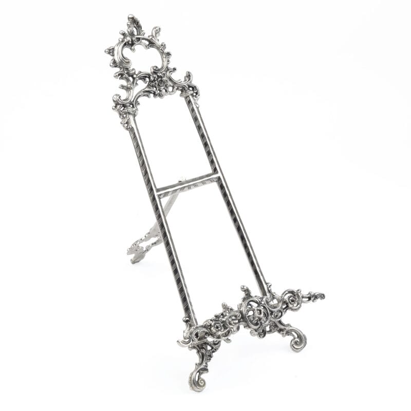 Liards. Antique Silver Easel. Large Size