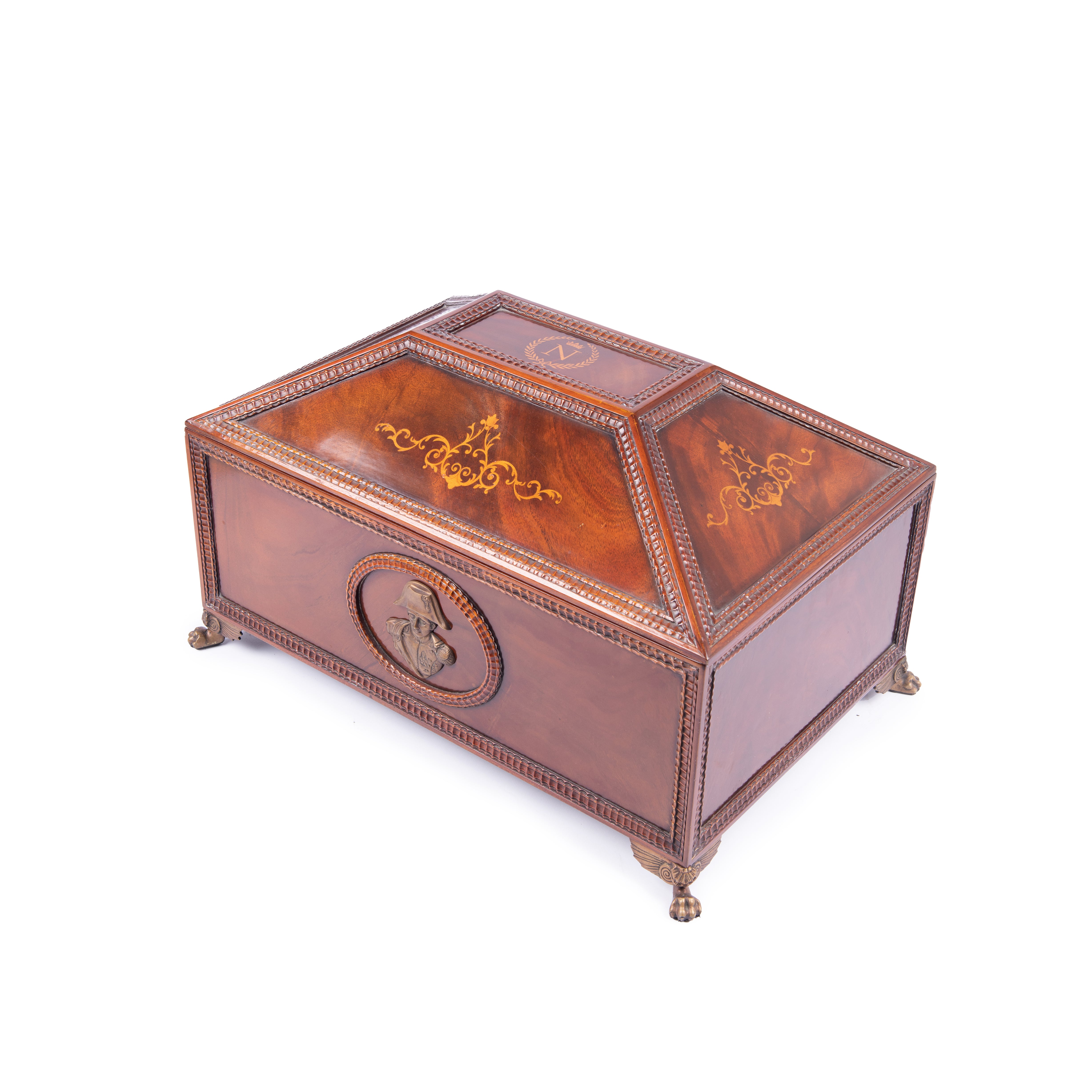 Jansen Furniture. Napoleon Treasure Chest. Large Size
