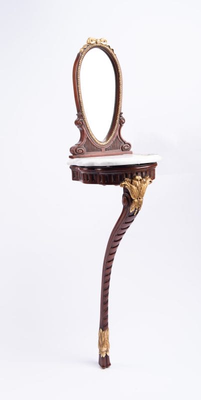 Jansen Furniture. Console Table & Mirror. Large Size