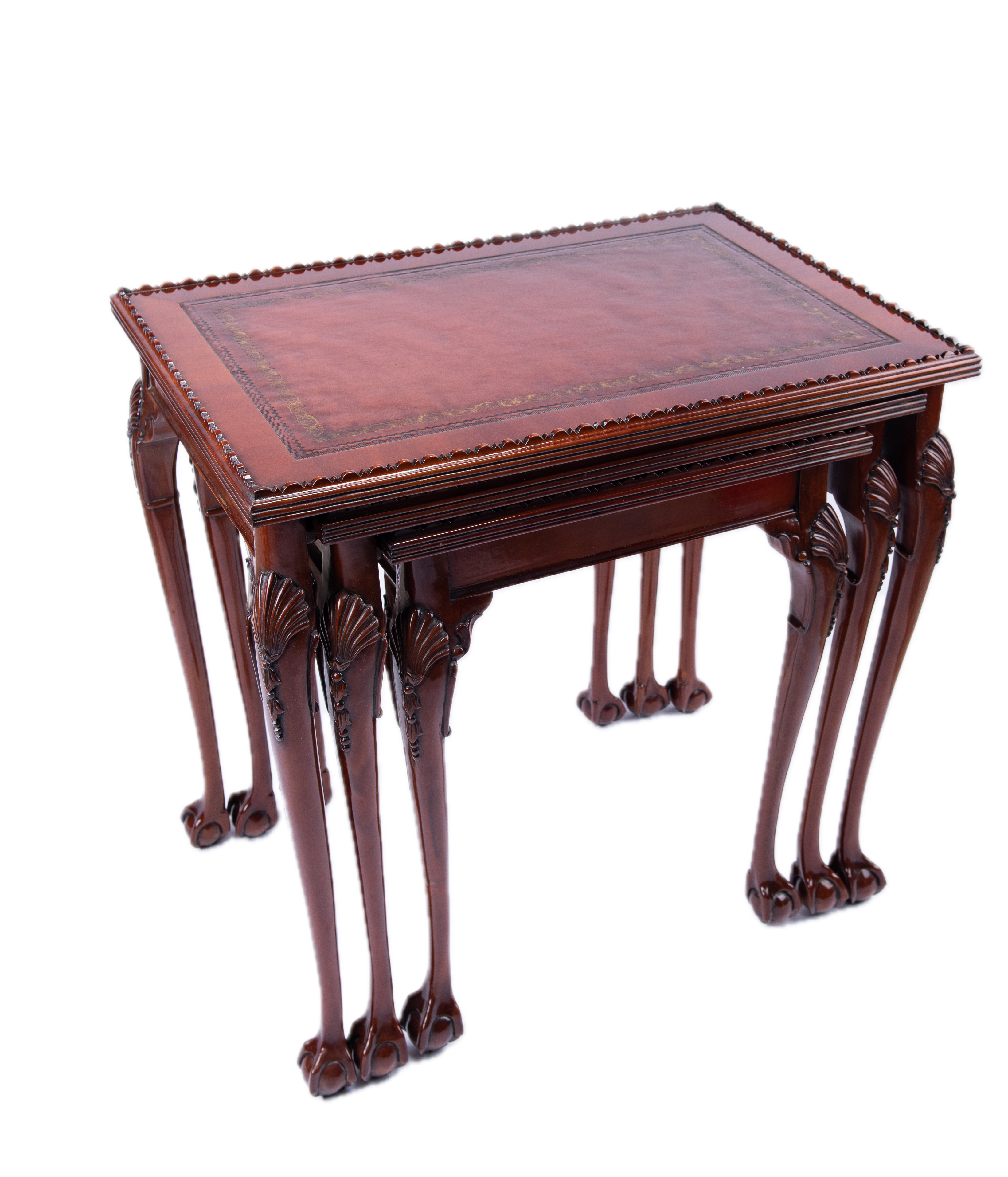 Jansen Furniture. Set of 3 Rectangular Nesting Tables