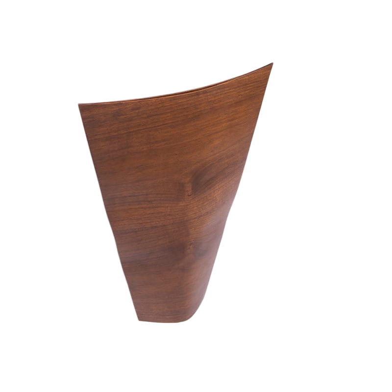 Schleeh Design. Asymmetrical Brown Wooden Sculpture