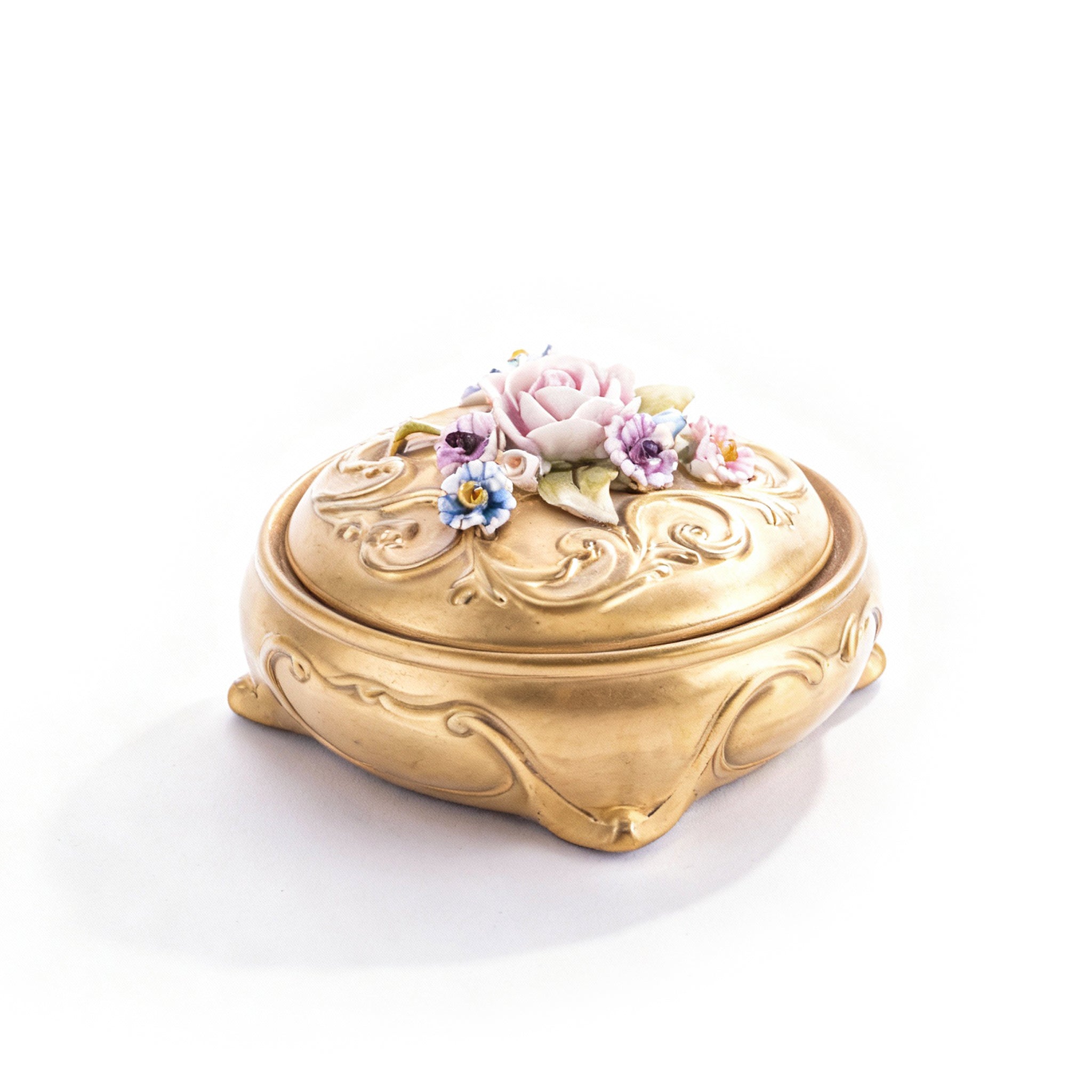 Villari. Marie-Antoinette Round Souvenir Box