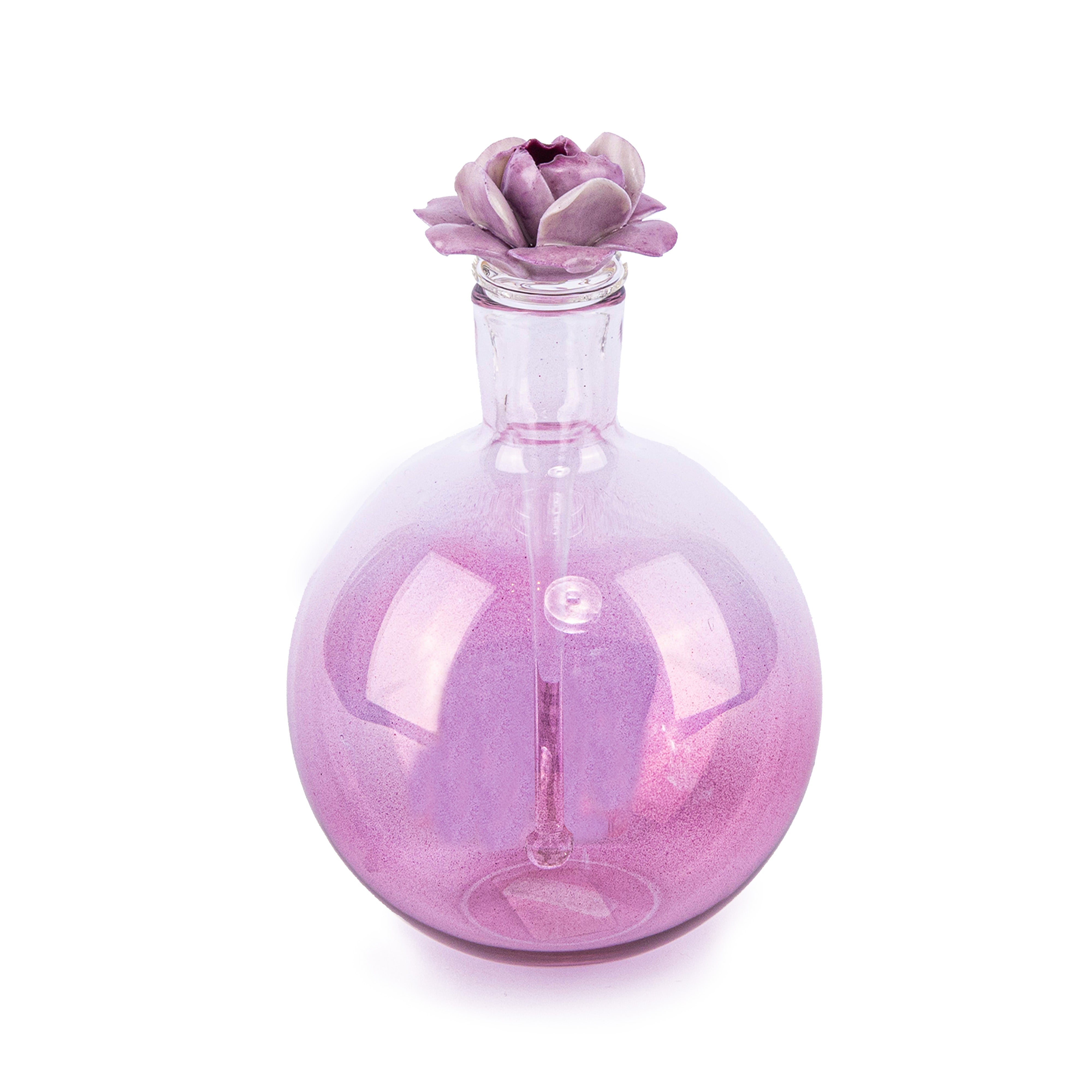 Villari. Purple Glass Perfume Bottle. 300 ML