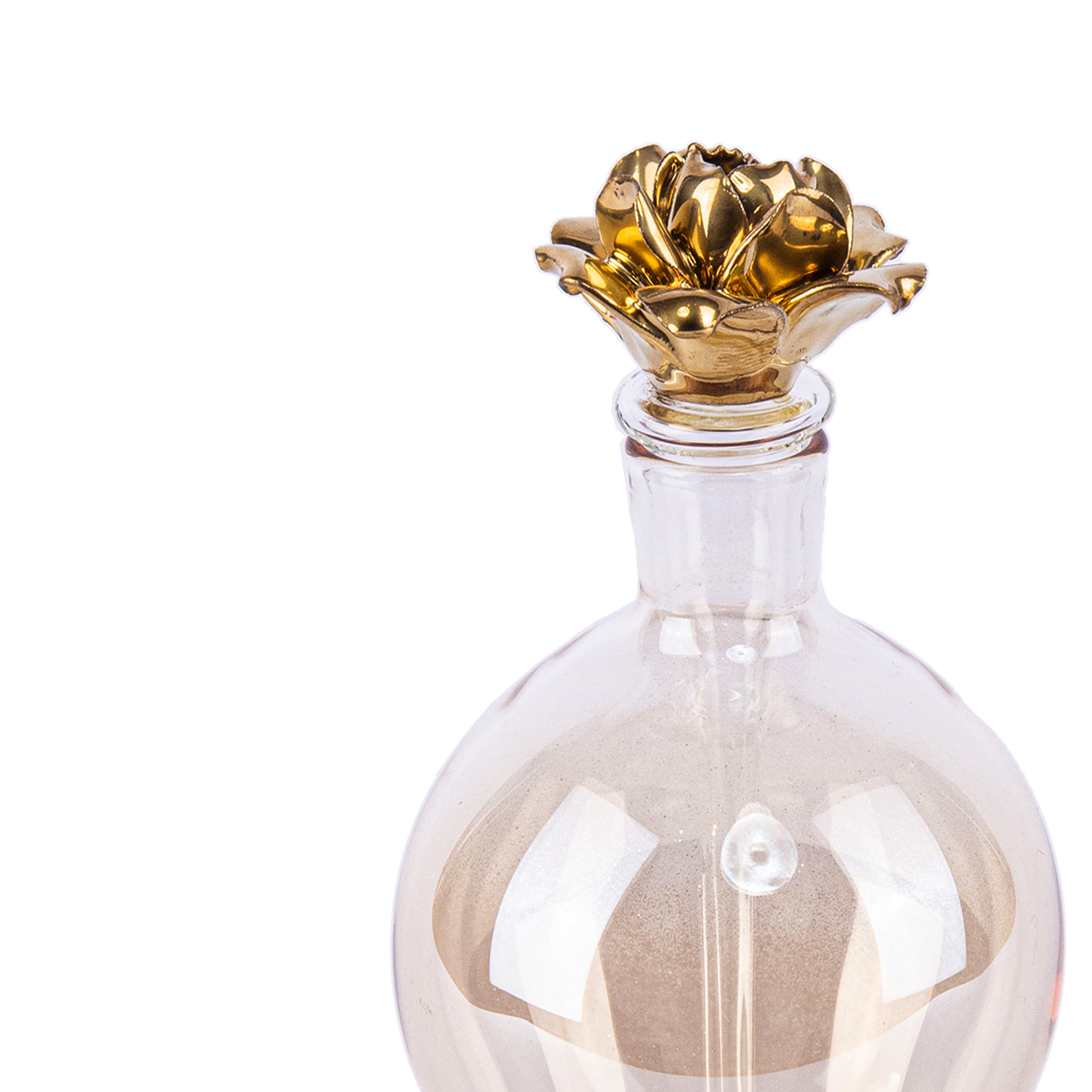 Villari. Gold Glass Perfume Bottle. 350 ML
