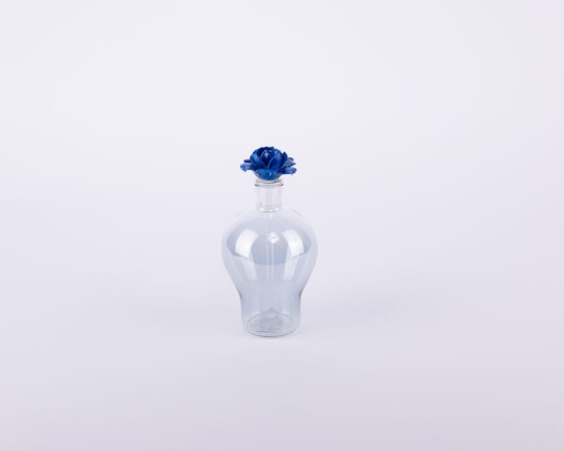 Villari. Blue Glass Perfume Bottle. 350 ML