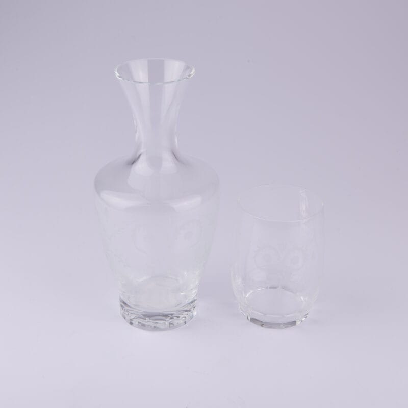 The Rosenthal. A set of Crystal Carafe & Tumbler. 600 ML