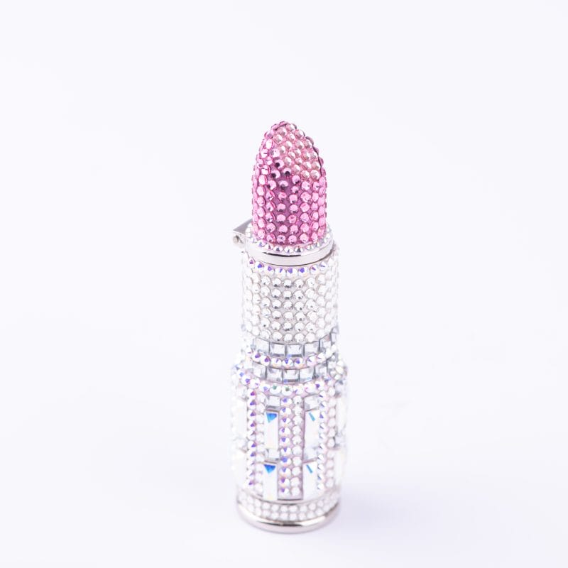 Judith Leiber. Lipstick Case Studded with Swarovski. Small Size
