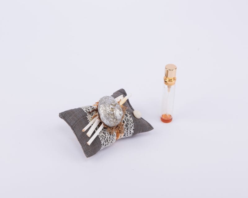 Atelier Catherine Masson. Silver Scented Cushion & Spray