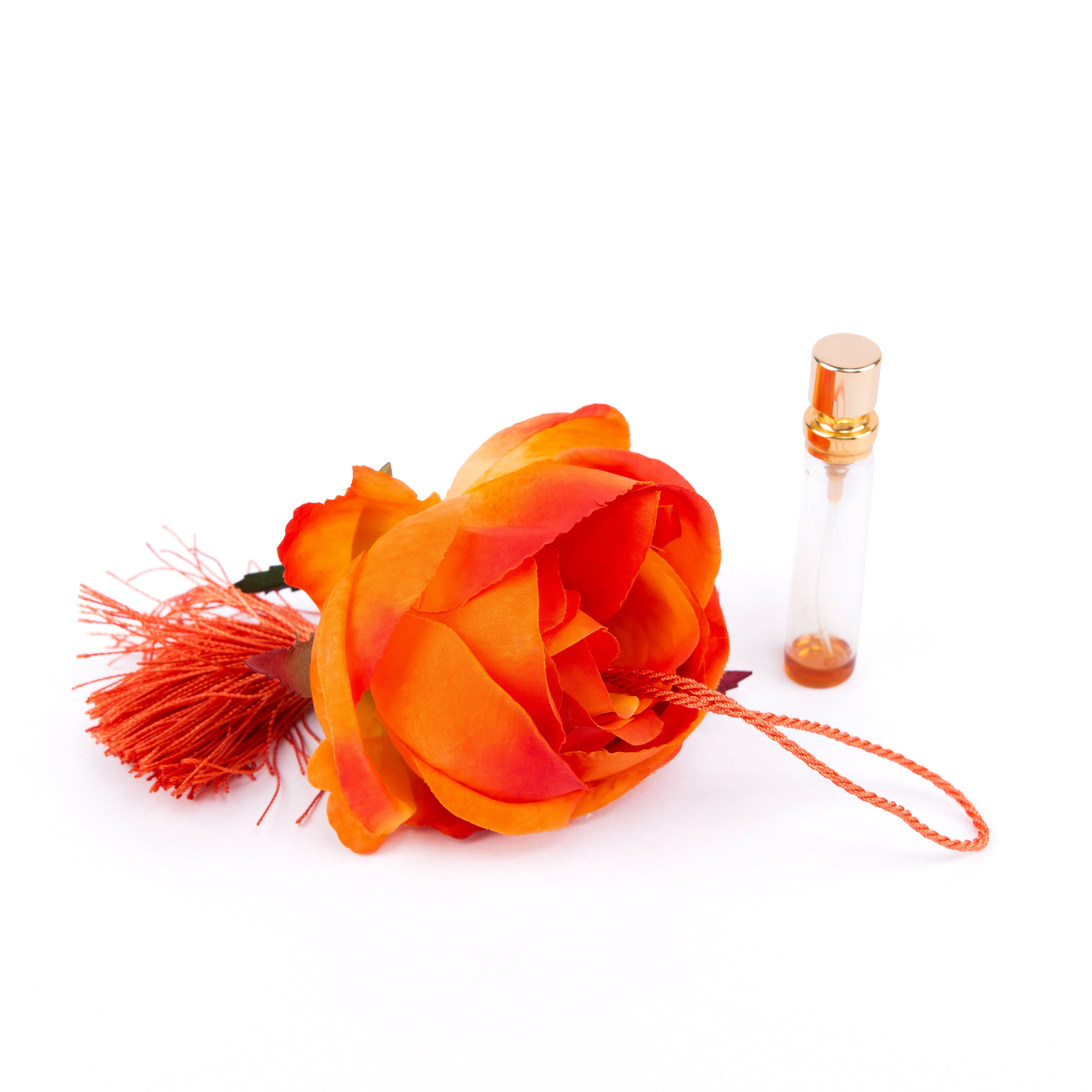 Atelier Catherine Masson. Aroma Diffuser in Orange Rose Design & Spray