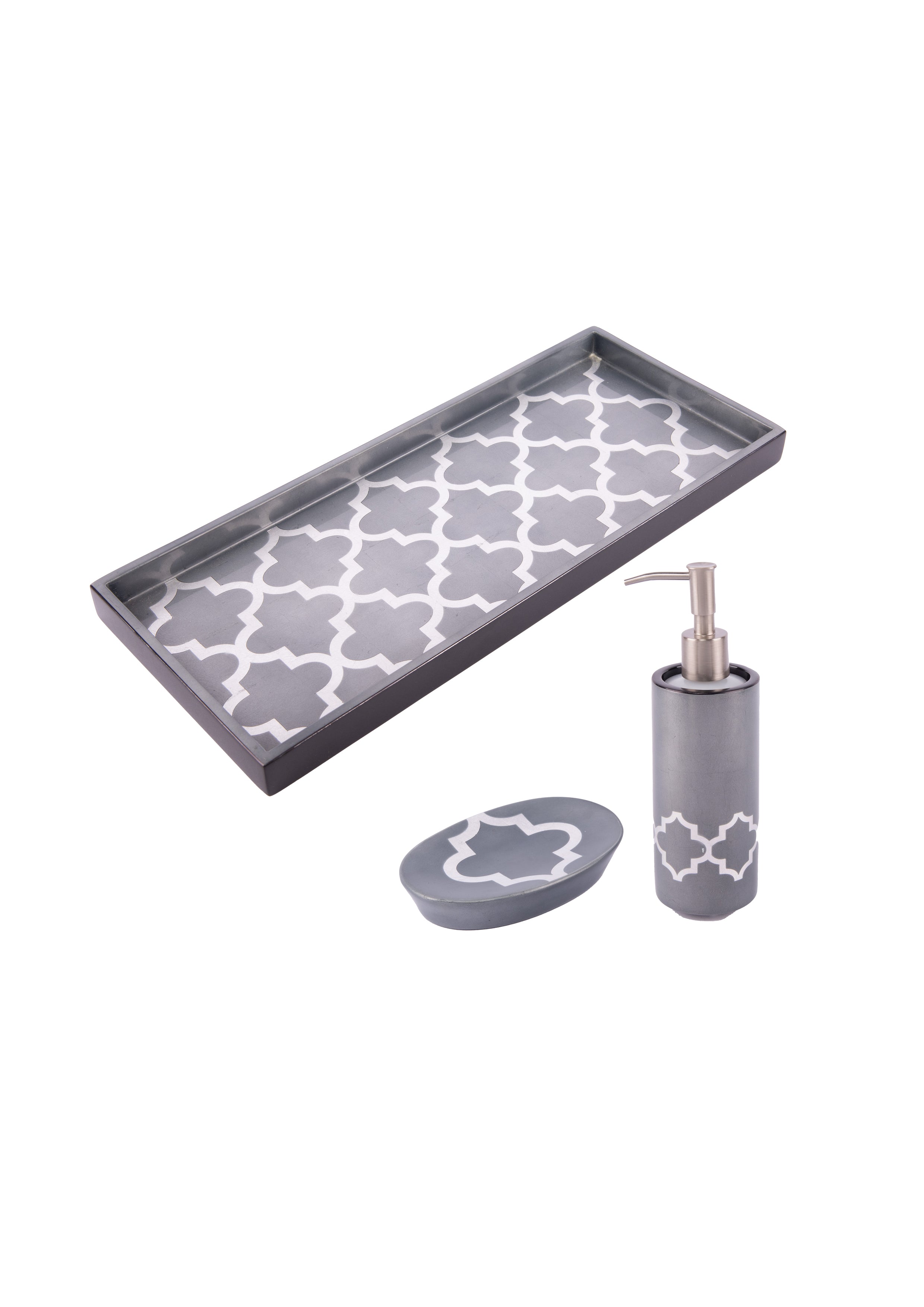 J. Fleet Designs. Poseidon Leather Bathroom Set.