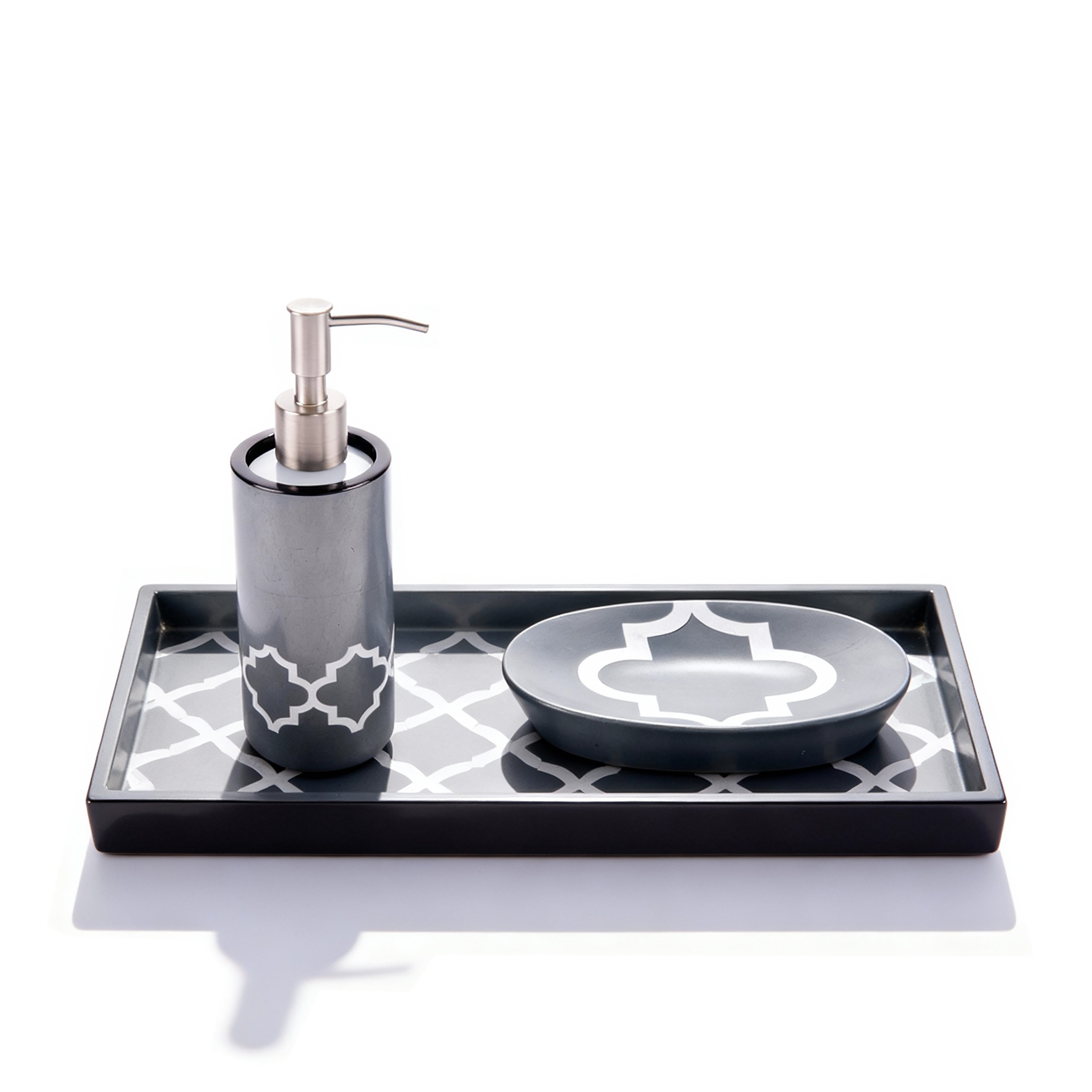 J. Fleet Designs. Poseidon Leather Bathroom Set.