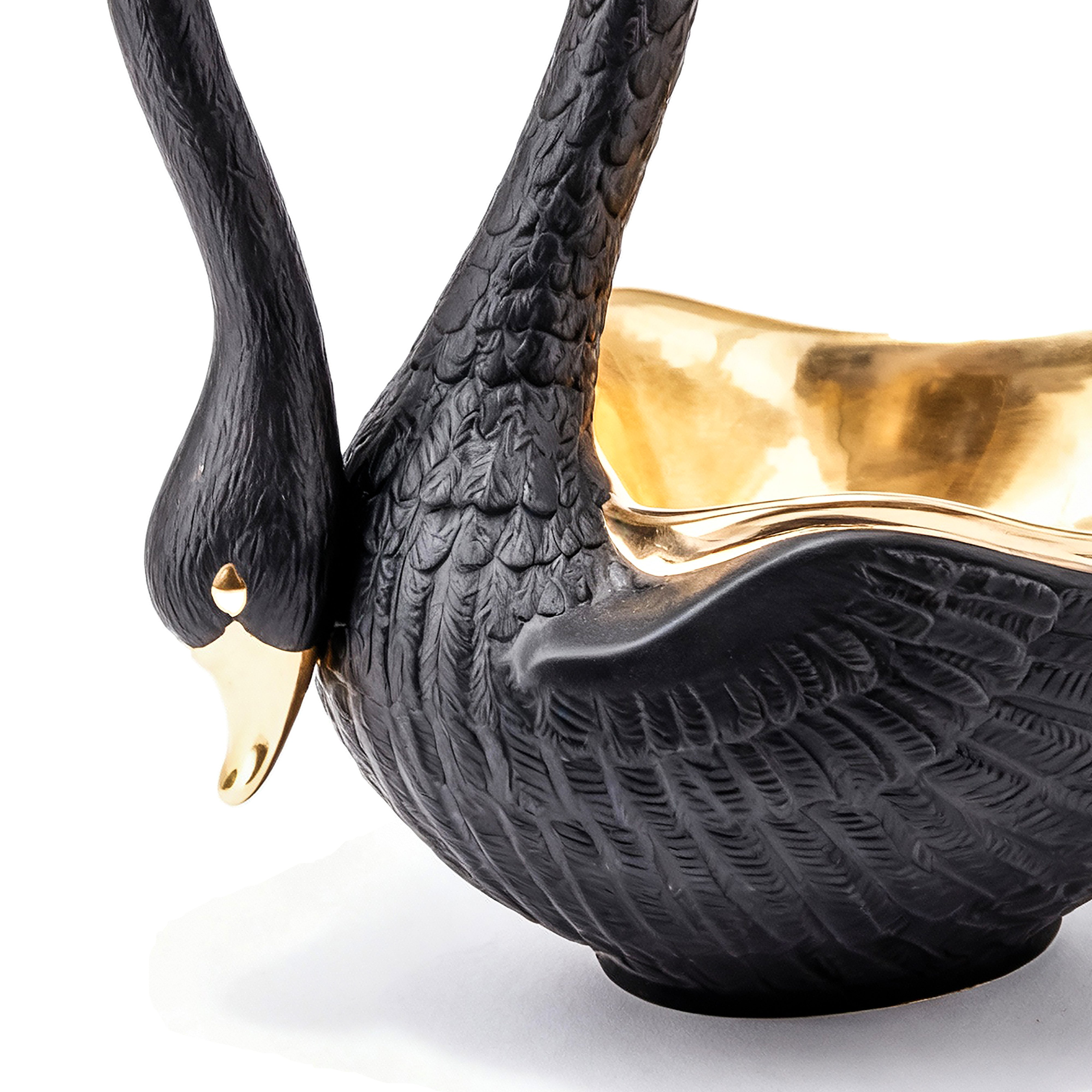 L'Objet. Black Swan Bowl. Large Size