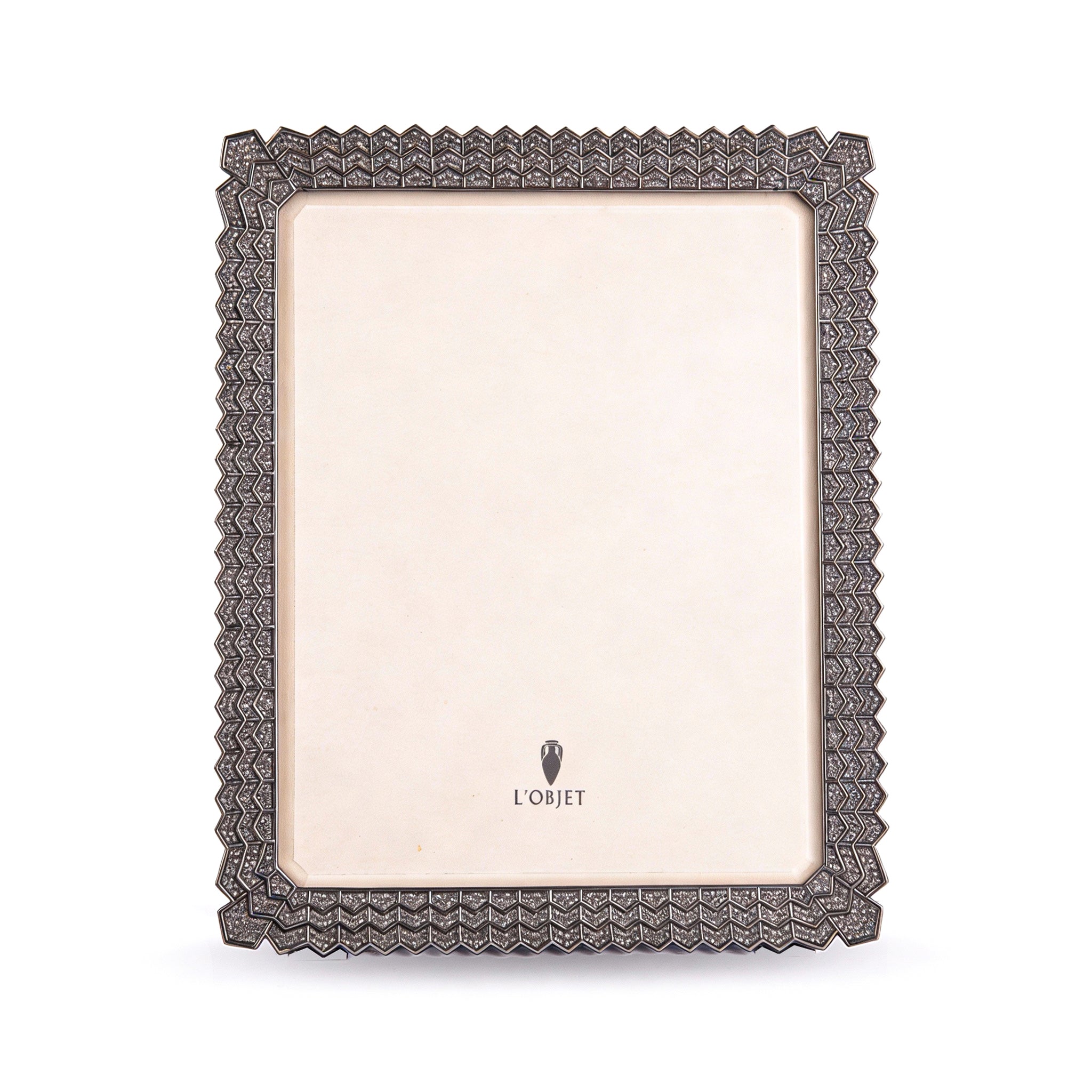 L'Objet. Platinum Picture Frame. Large Size