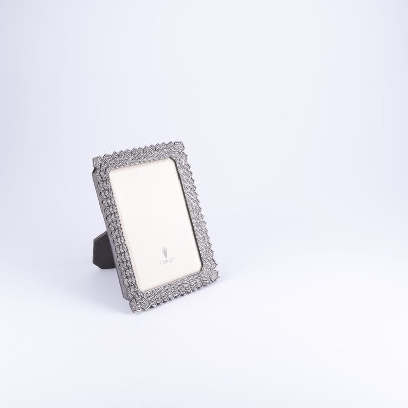 L'Objet. Platinum Picture Frame. Medium Size