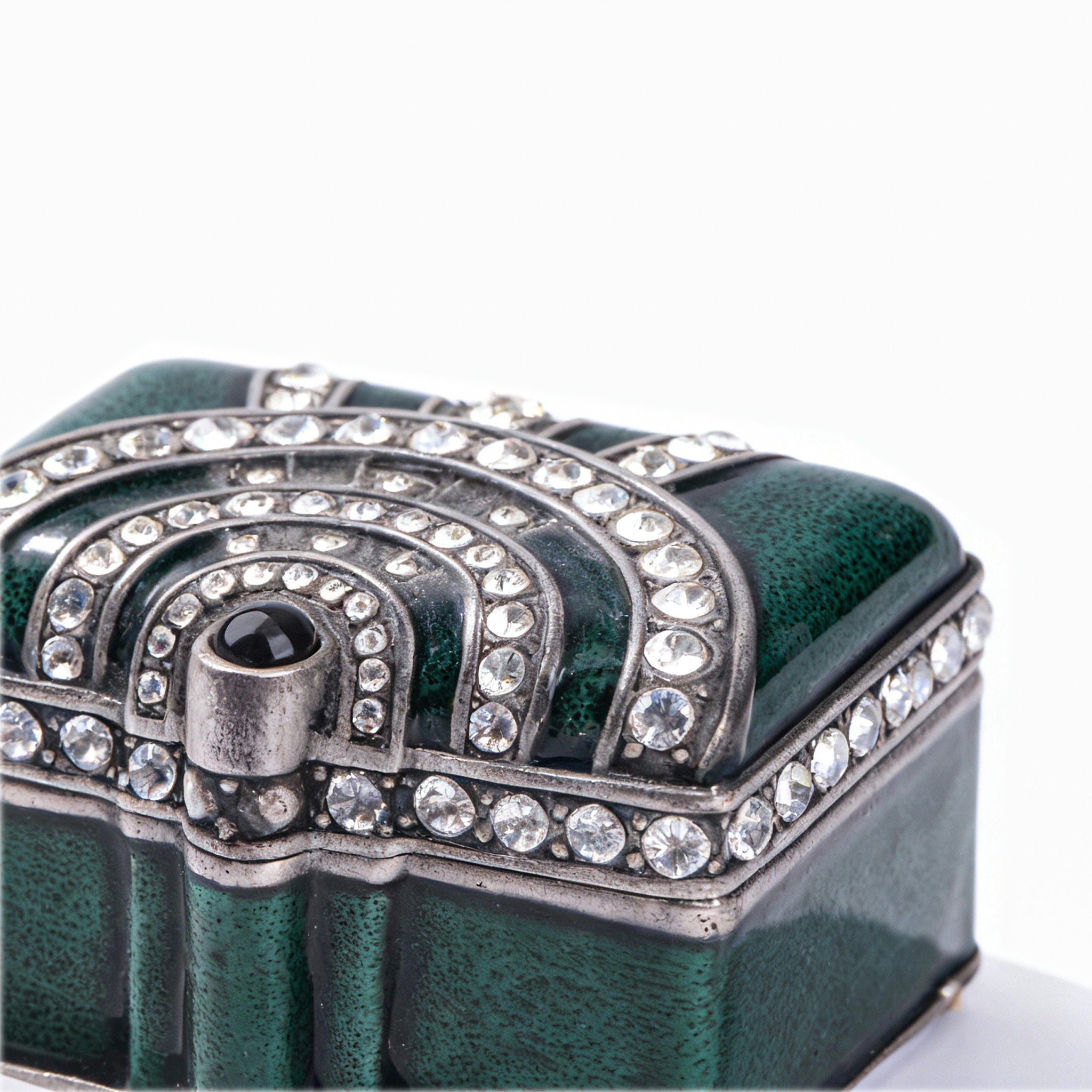 Michael Hero. Green Deco Box. Small size