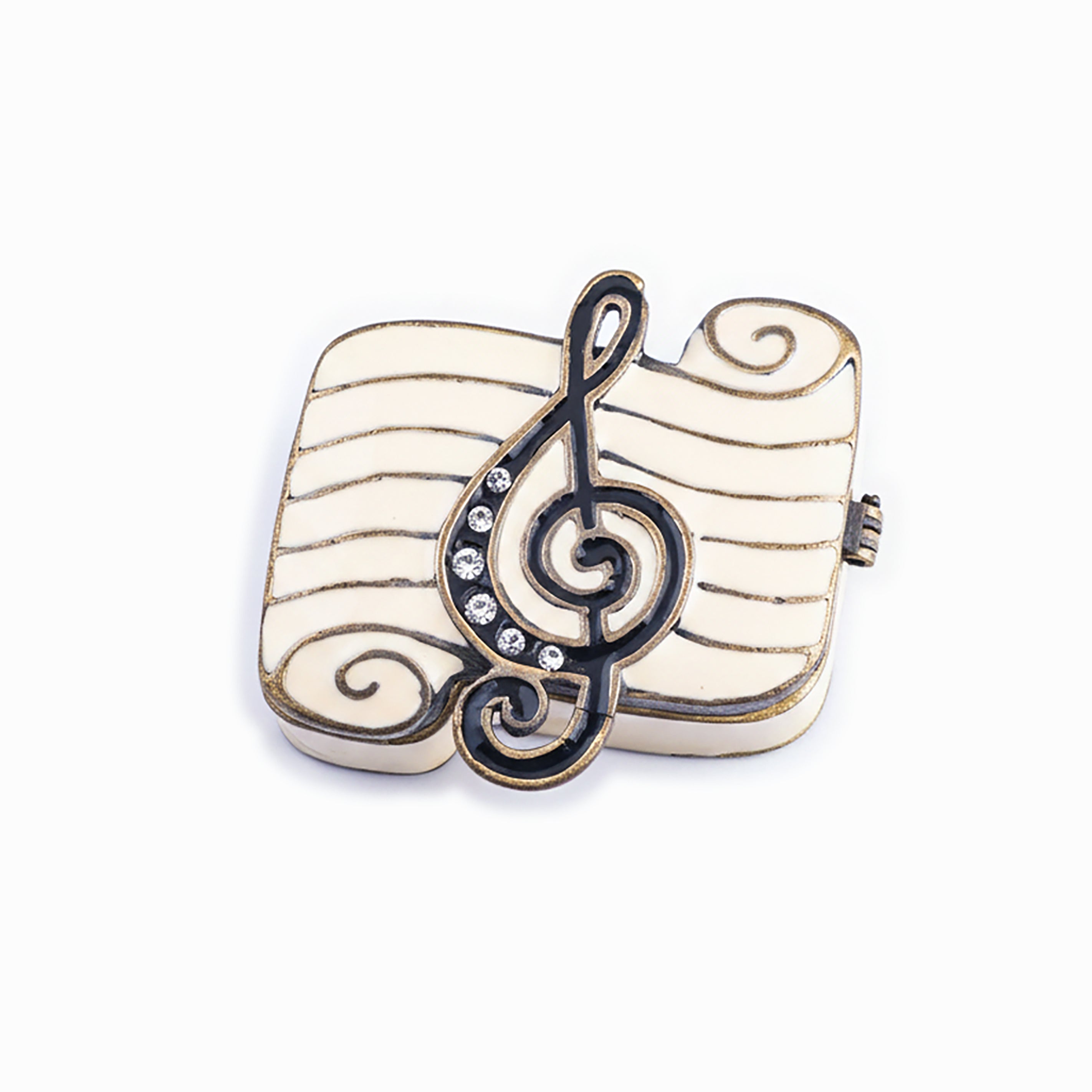 Welforth. Metal Musical Note Box