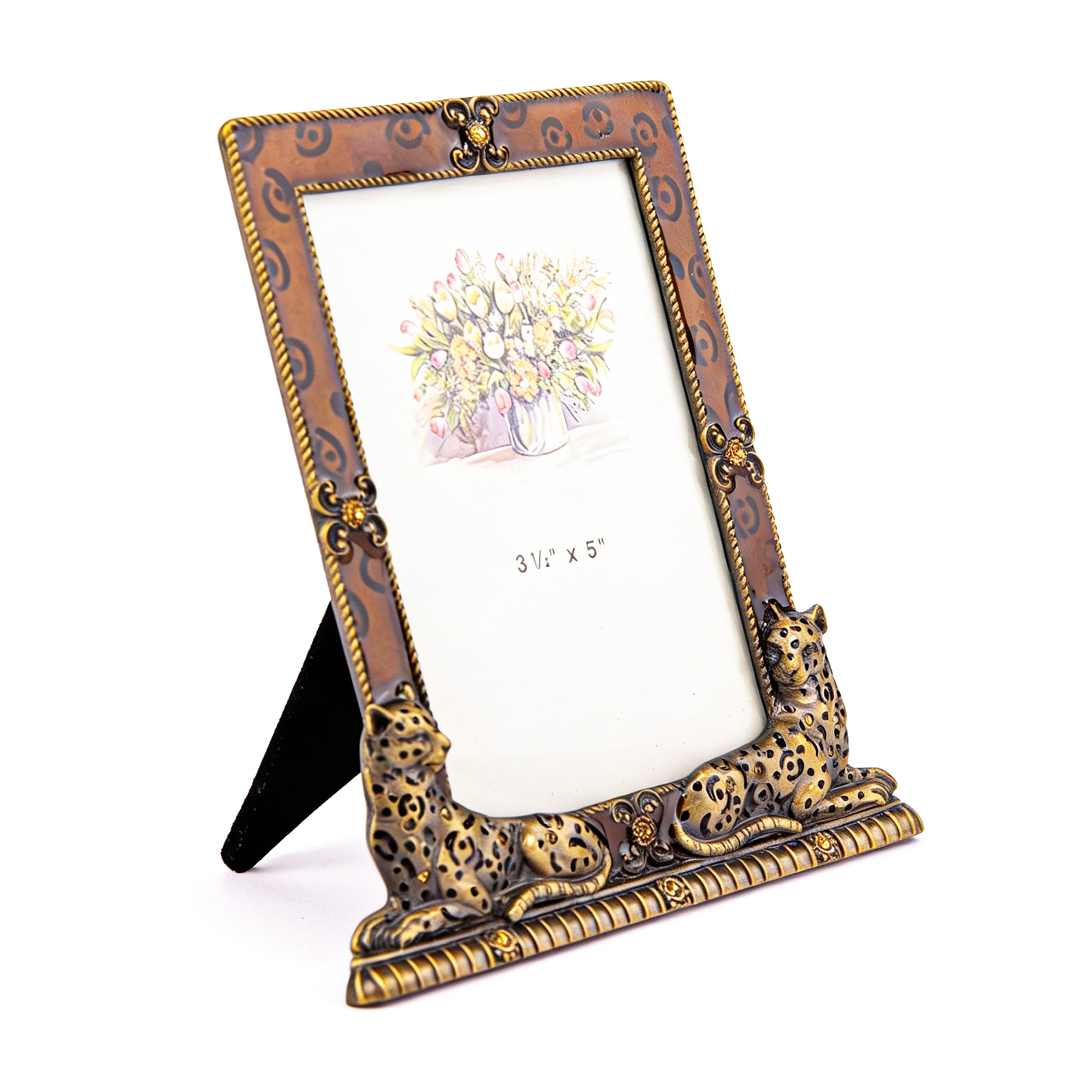 Welforth. Leopard Picture Frame. Medium Size