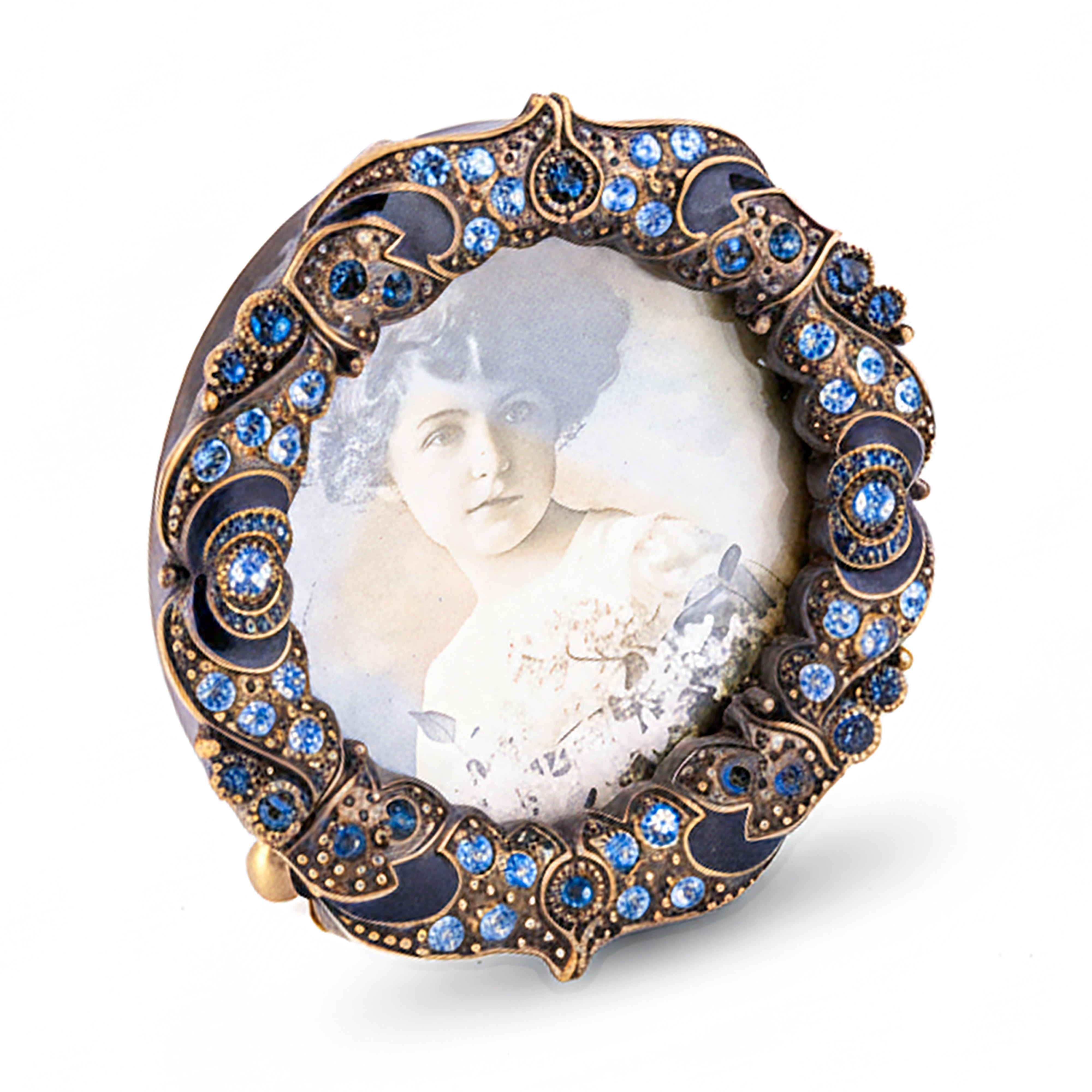 Tizo Design. Round Jewelled Frame