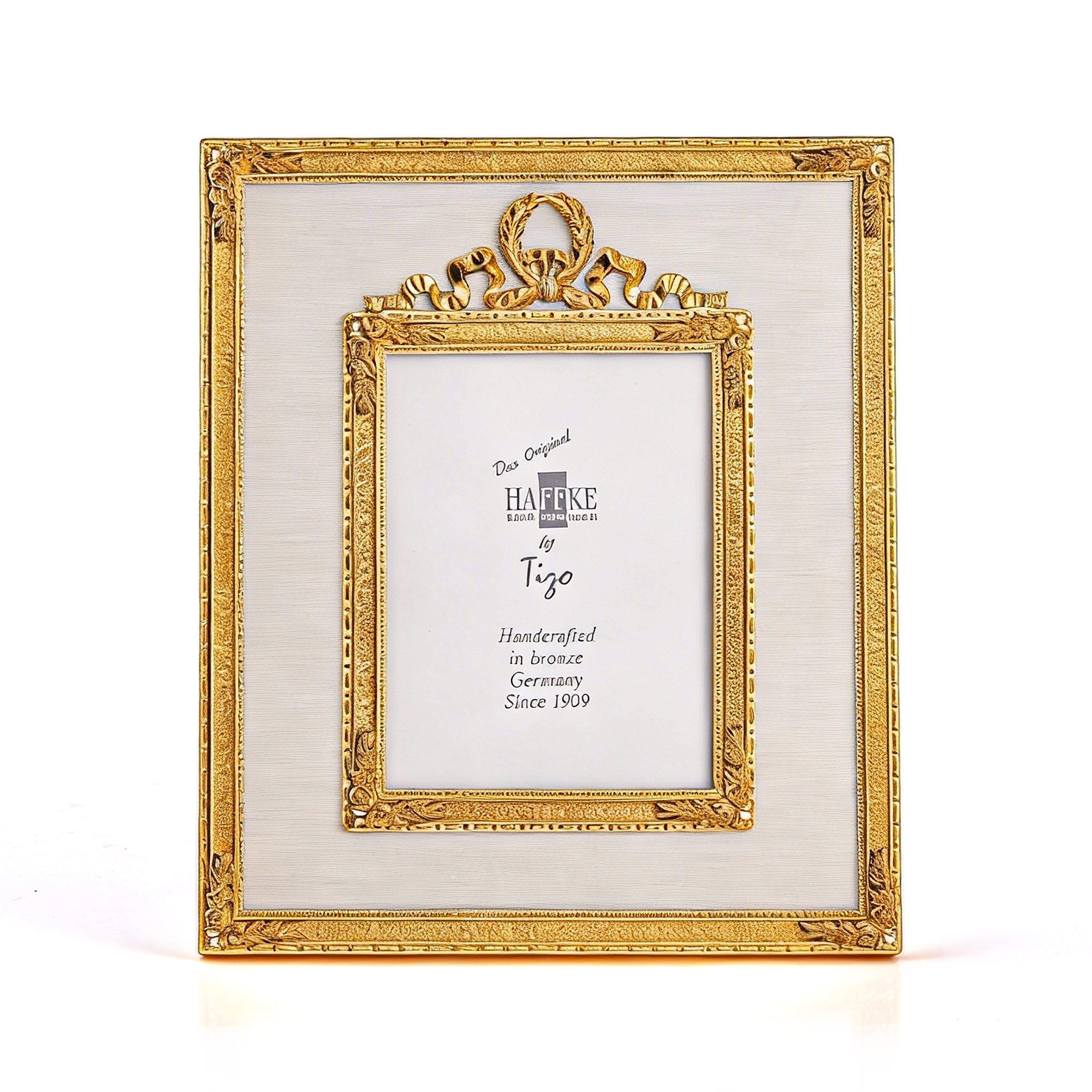 Tizo Design. Gold & Silk Photo Frame