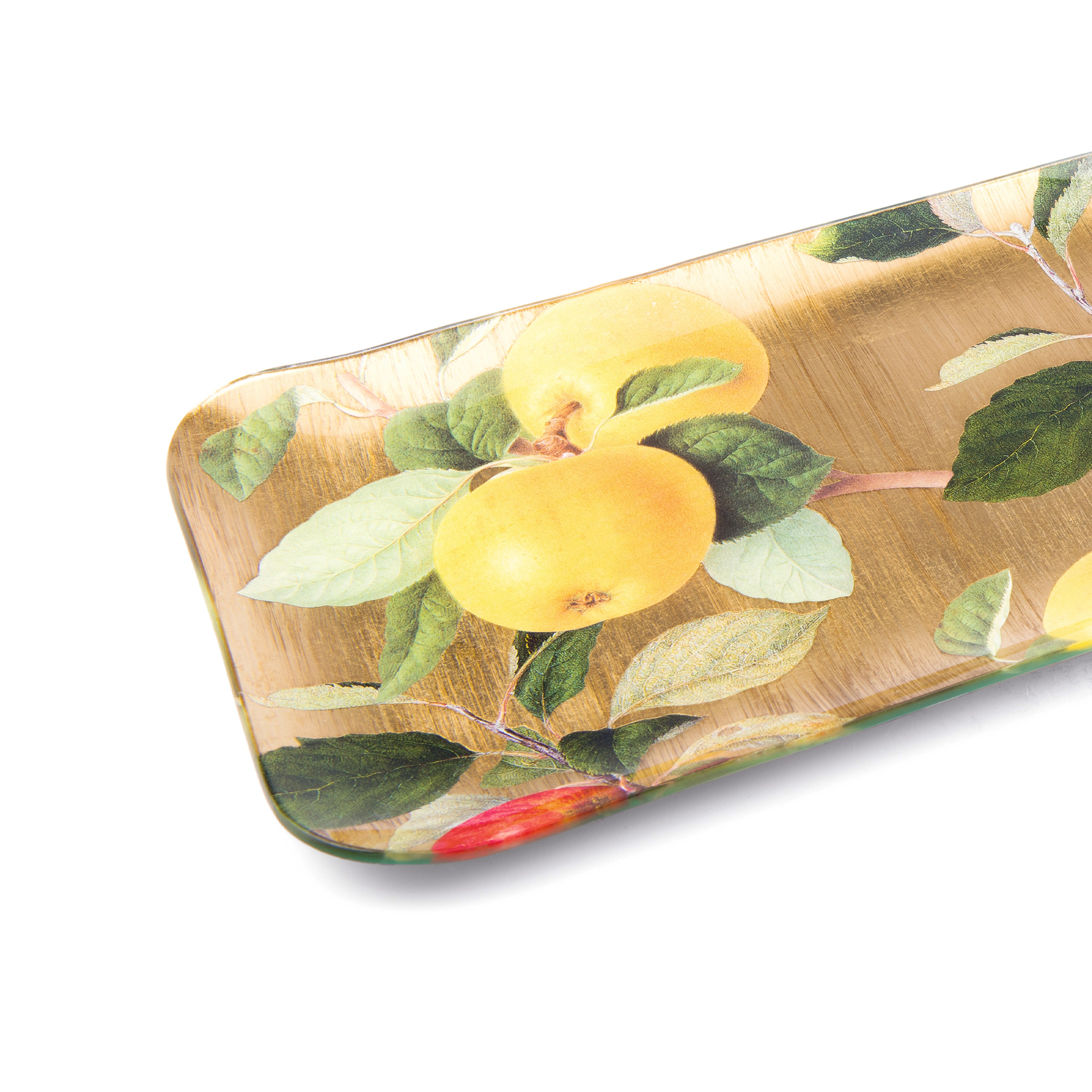 Scott Potter. Gilded Decorative Tray. Large Size