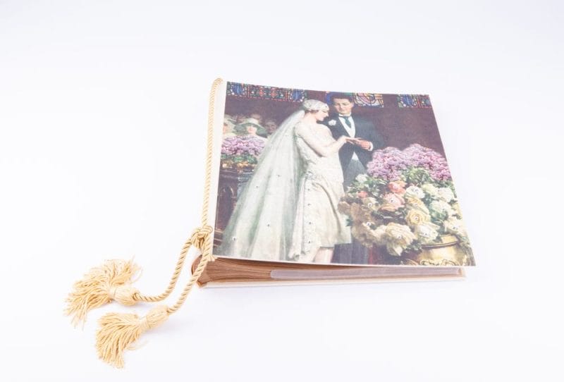 Terra Tradition. Wedding Photo Album Studded with Swarovski Crystals
