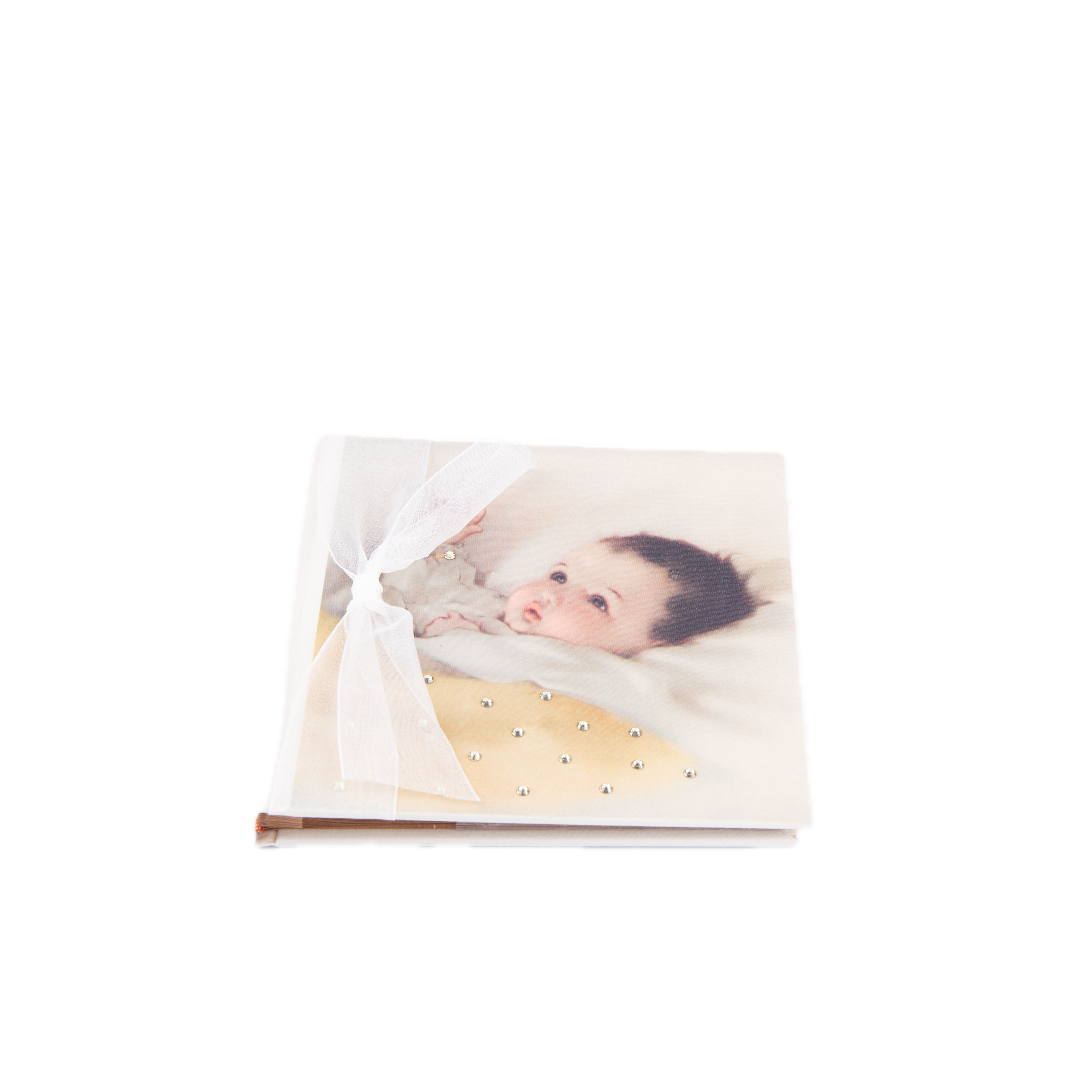 Terra Tradition. Baby Photo Album Studded with Swarovski Crystals