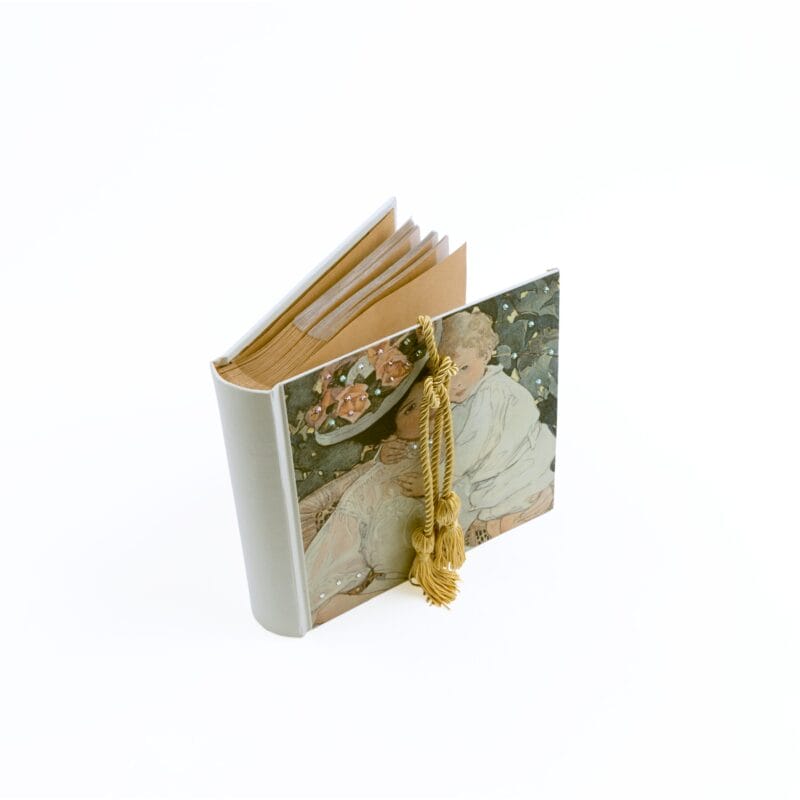 Terra Tradition. Mother and Son Photo Album Studded with Swarovski Crystals. Medium Size