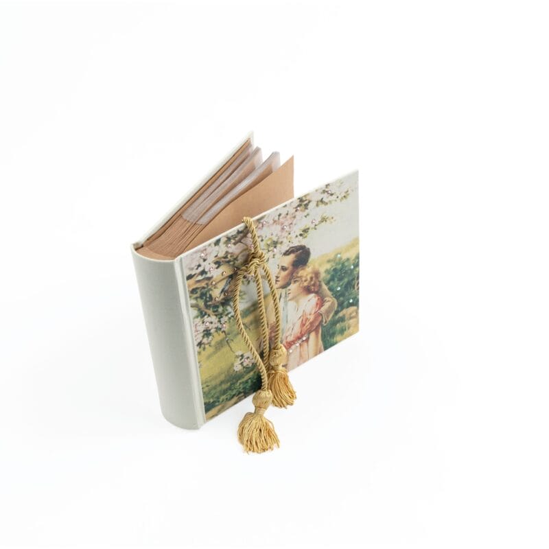Terra Tradition. Couples Photo Album with Swarovski Crystals. Medium Size