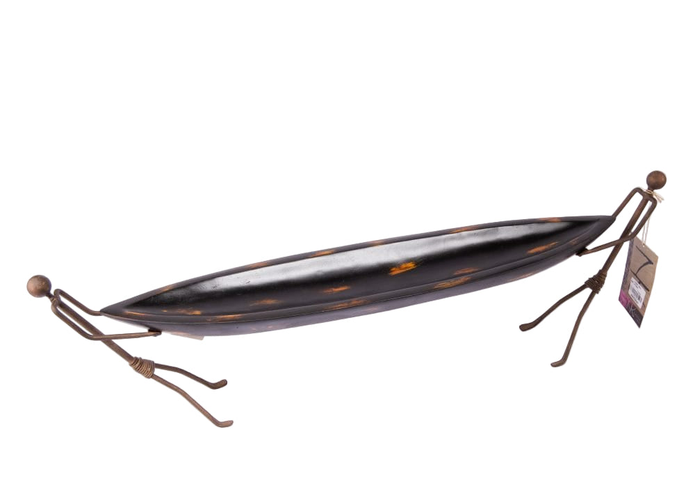 The Merchant Source. Decorative Piece with Fishermen-shaped Side Handles