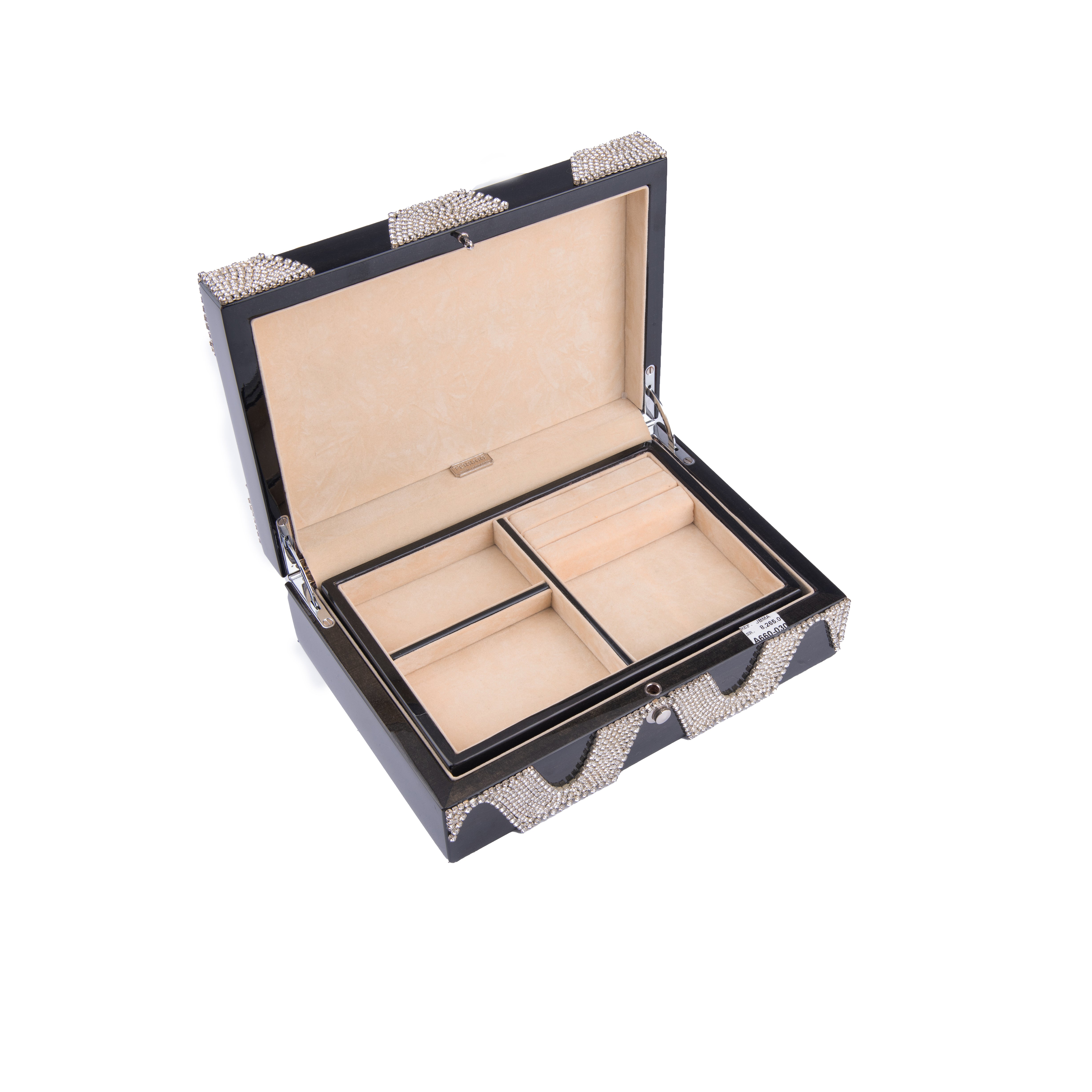 Ferrare With Company. Jewelled Box Studded with Swarovski