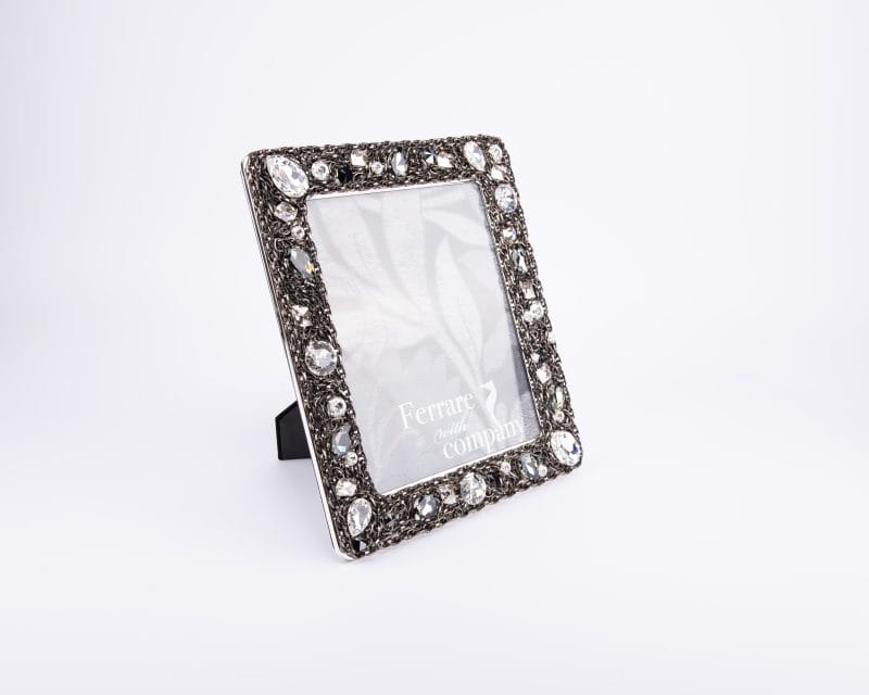 Ferrare With Company. Picture Frame Designed with Silver Studded Chain. Large Size