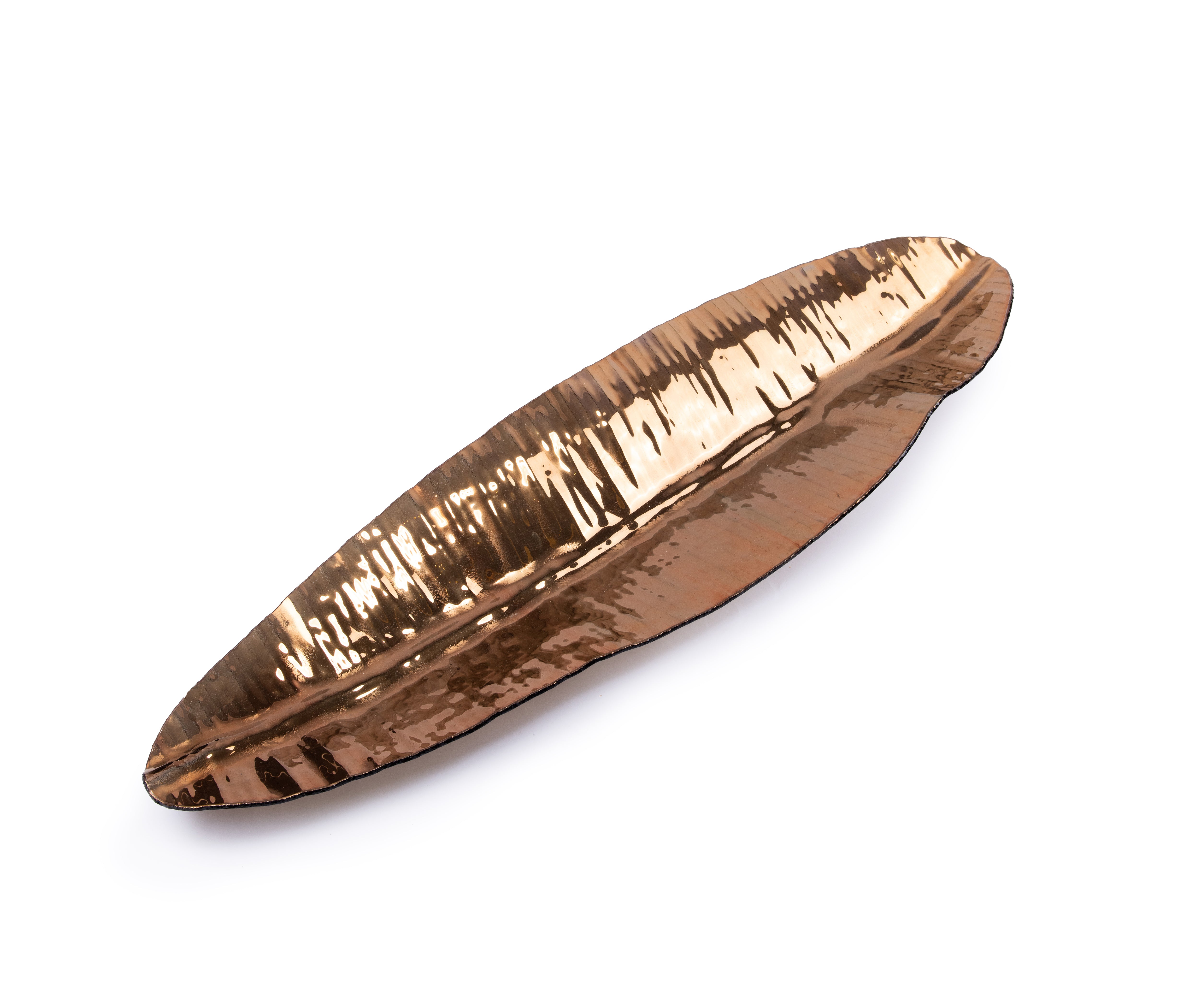 Roberta Schilling Collection. Banana Glass Tray. Large Size