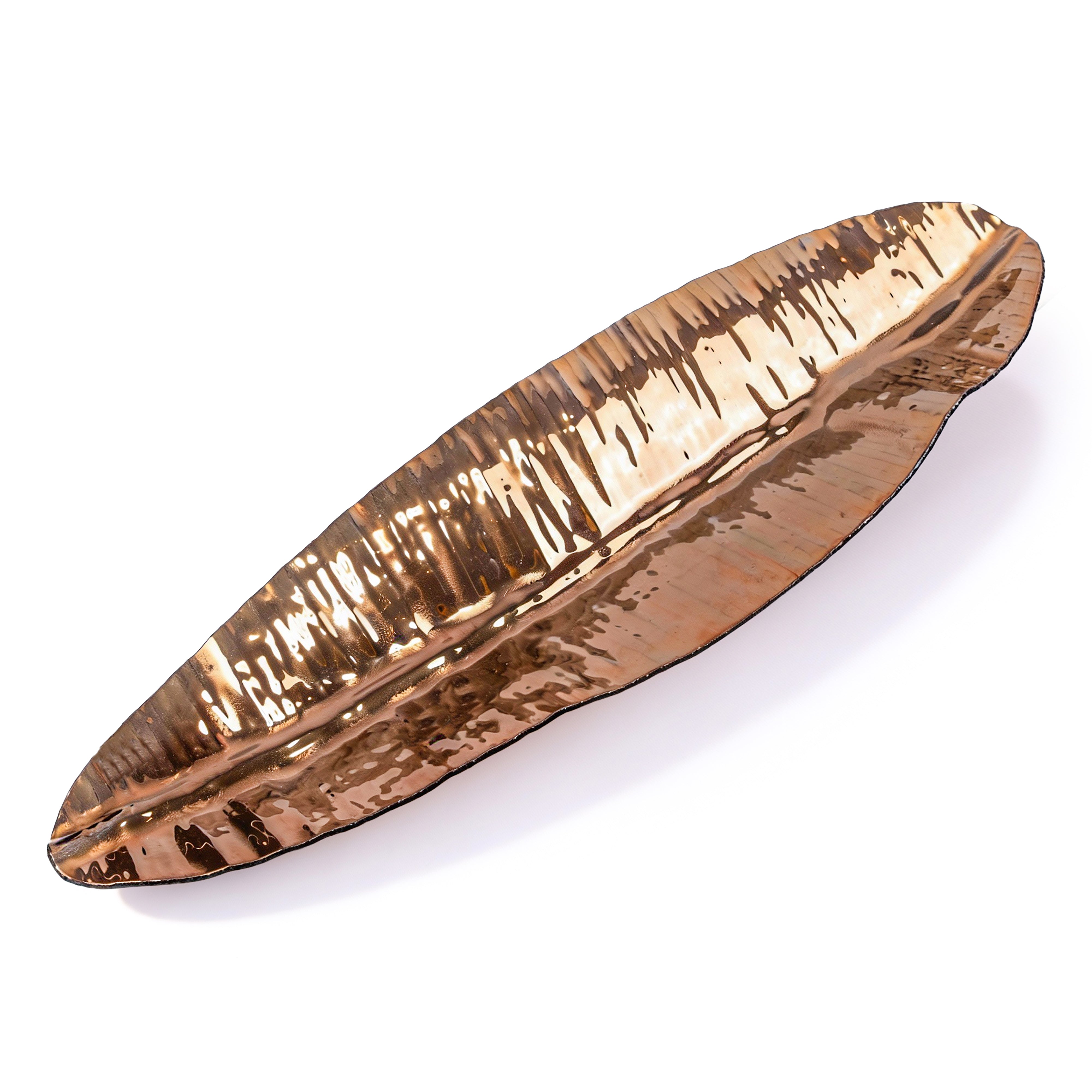 Roberta Schilling Collection. Banana Glass Tray. Large Size