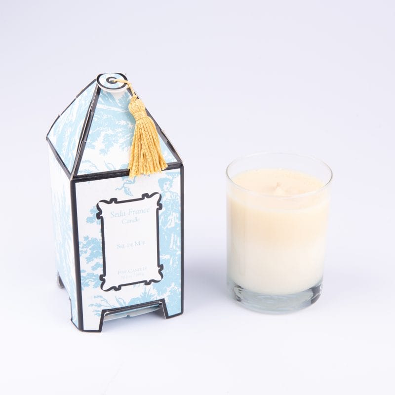 Seda France. Sel De Mer Toile Box Candle
