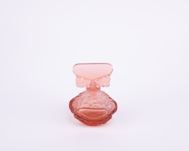Alvaro Hurtado. Pink Crystal Perfume Bottle. 160 ML