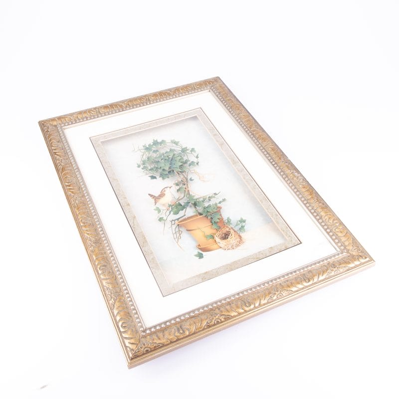 Artall International. Wall Art with Plant Pot Scenery. Large Size