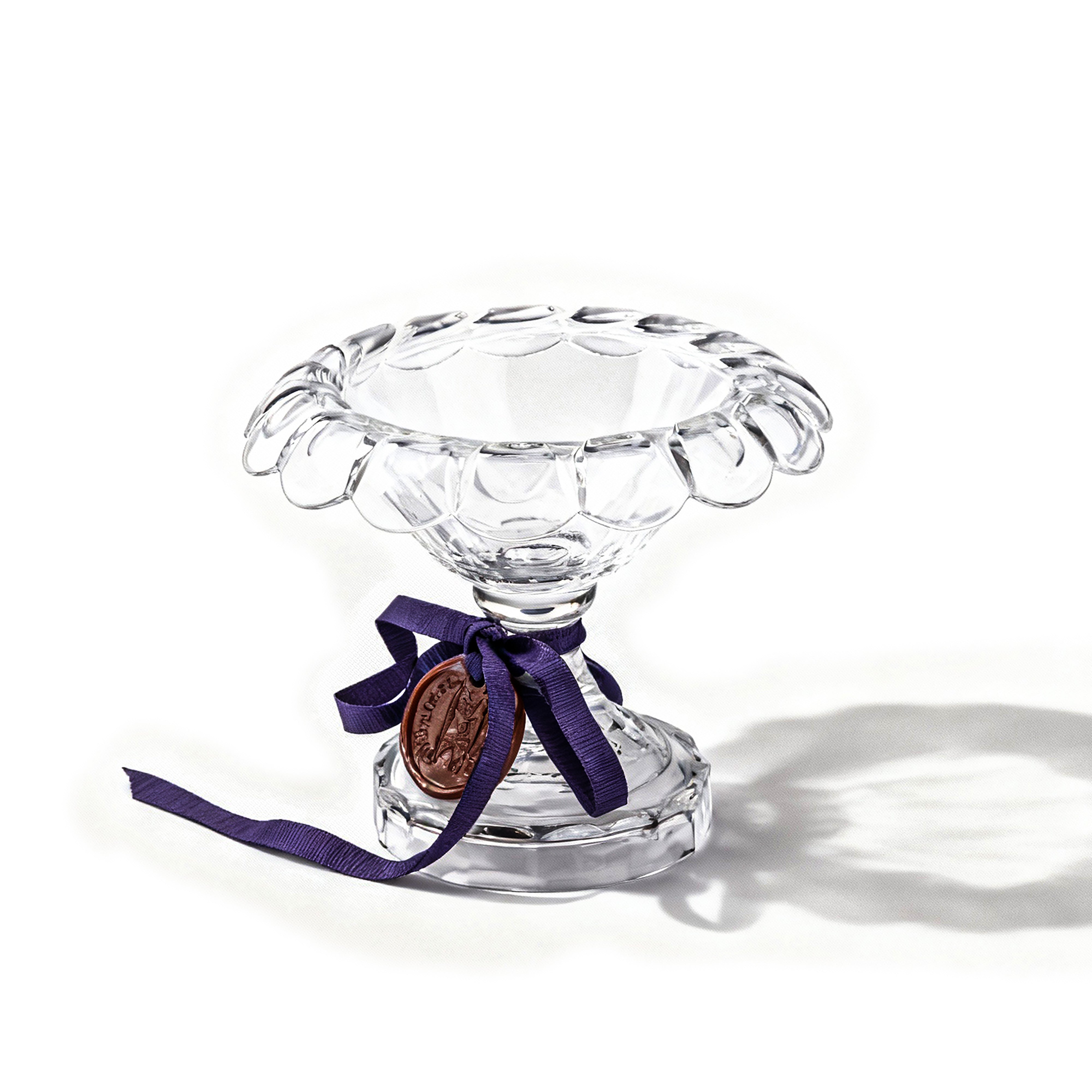 William Yeoward. Crystal Serving Bowl with Pedestal