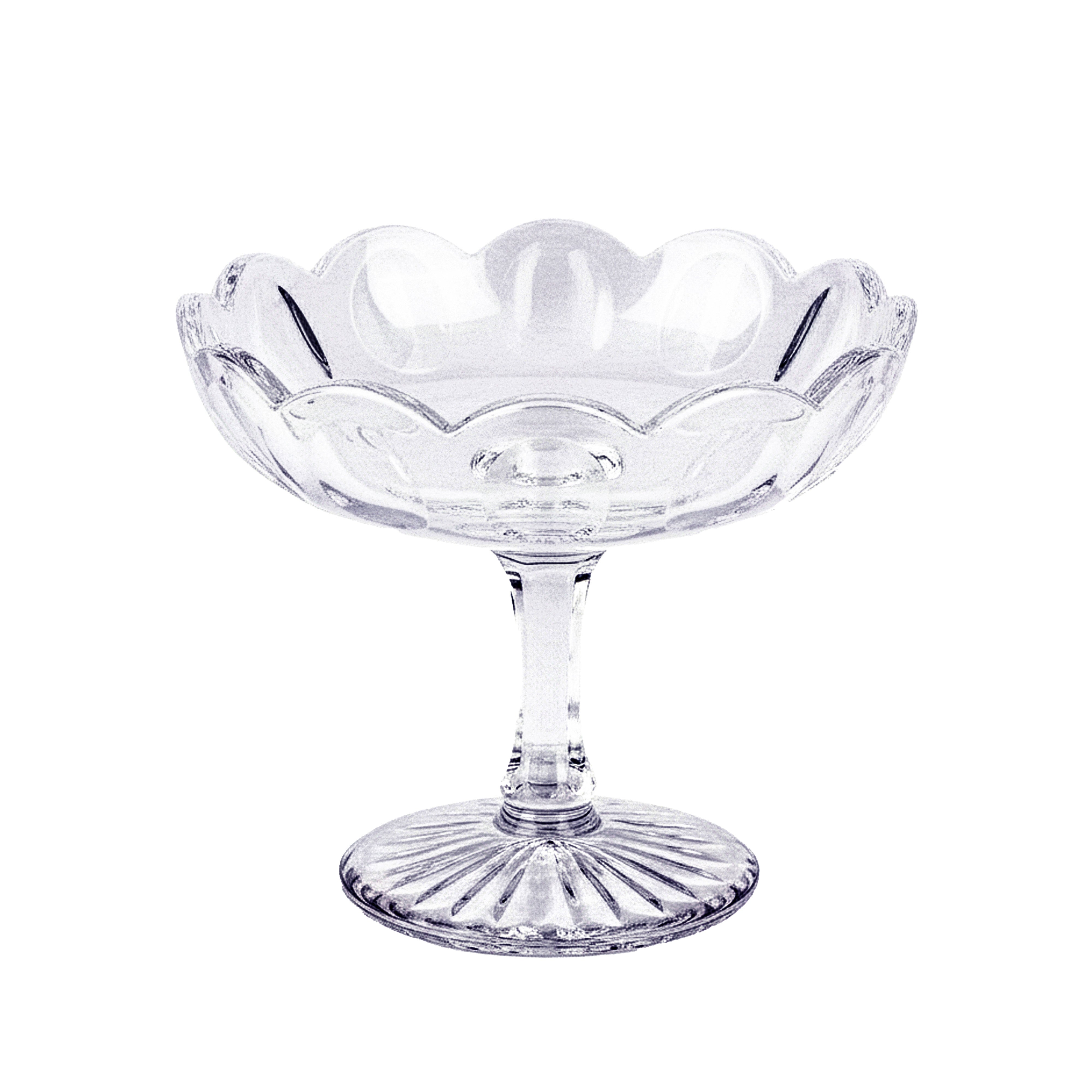 William Yeoward. Crystal Dessert Plate. Medium Size