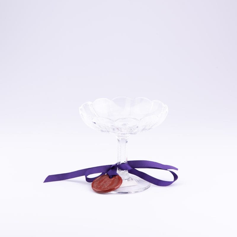 William Yeoward. Engraved Crystal Dessert Bowl