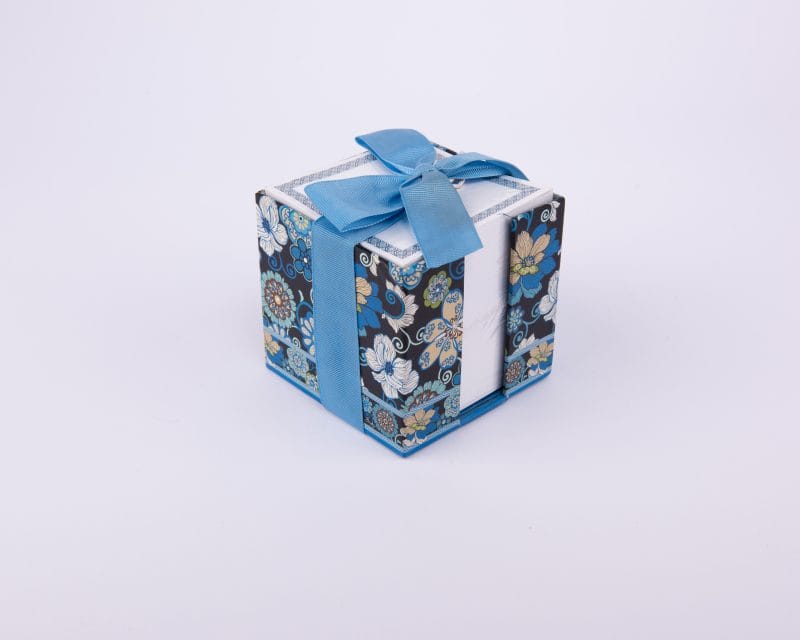 Life Guard Press. Blue Paper Note Cube. Small Size