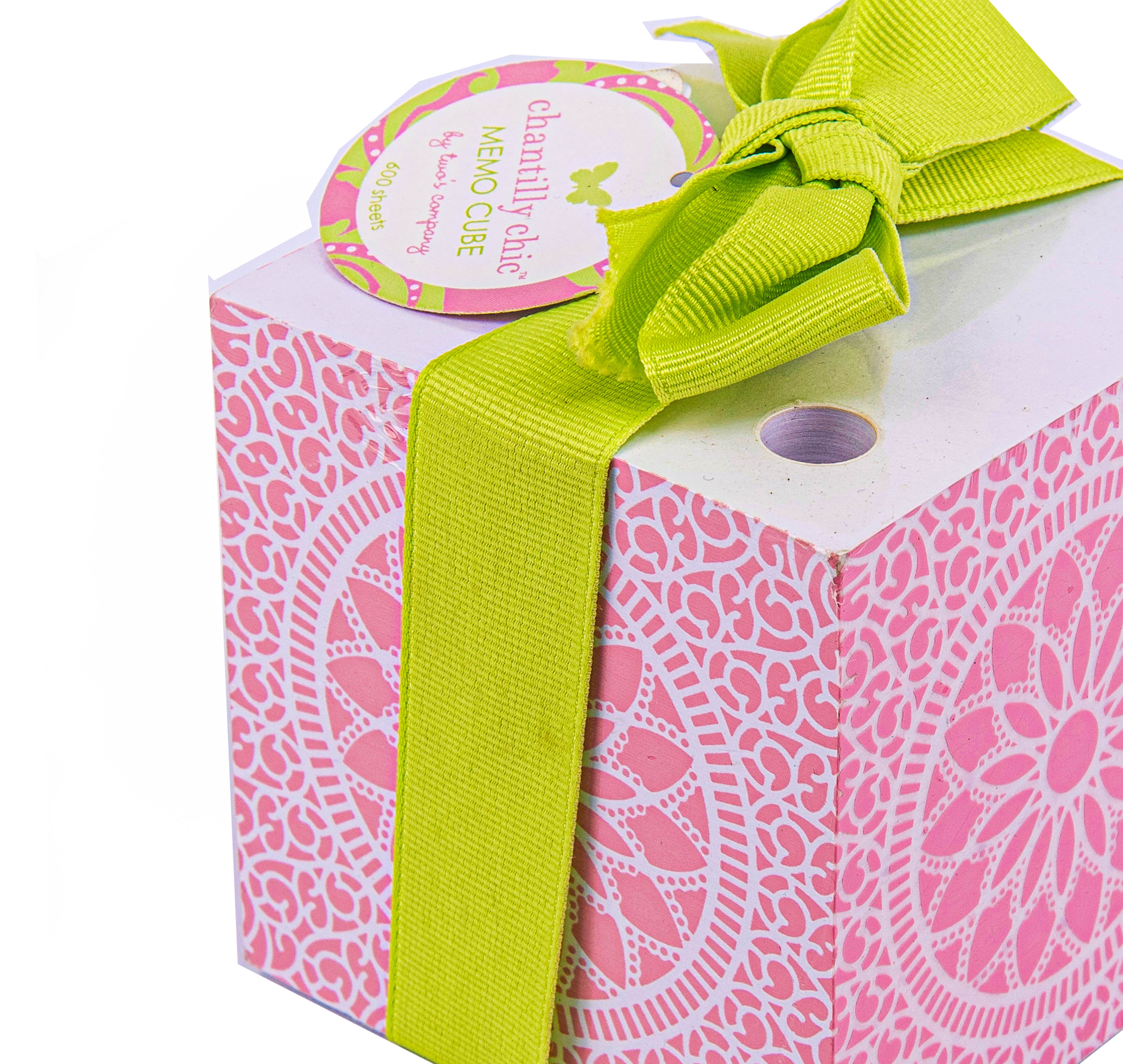 Life Guard Press. Pink Paper Note Cube. Small Size