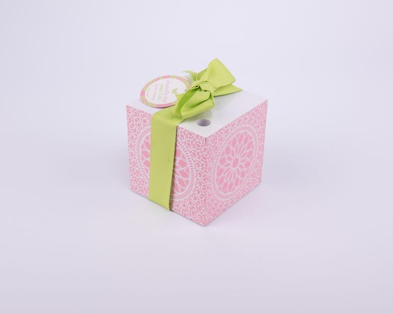 Life Guard Press. Pink Paper Note Cube. Small Size