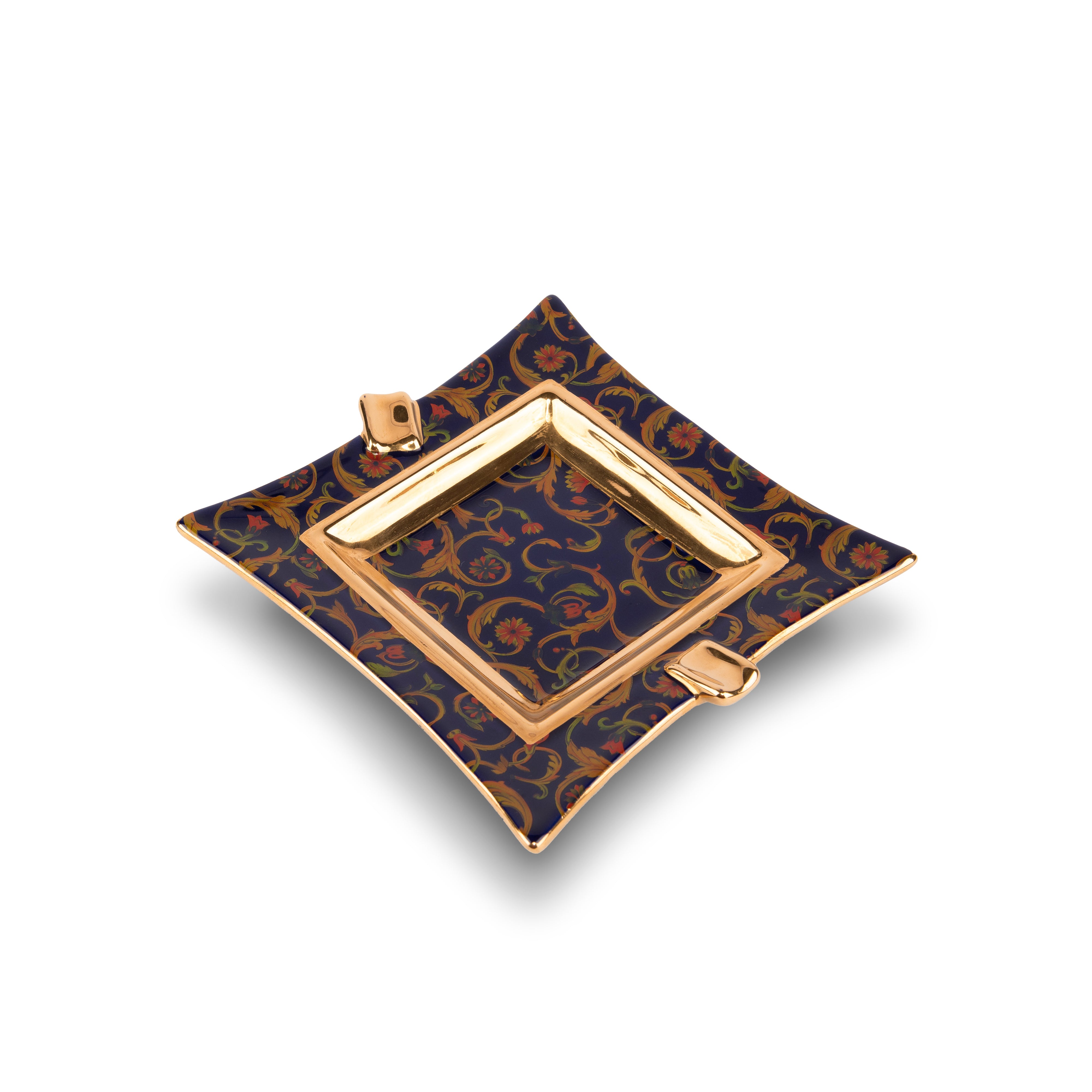 Martinetti. Ceramic Cigar Ashtray. Medium Size