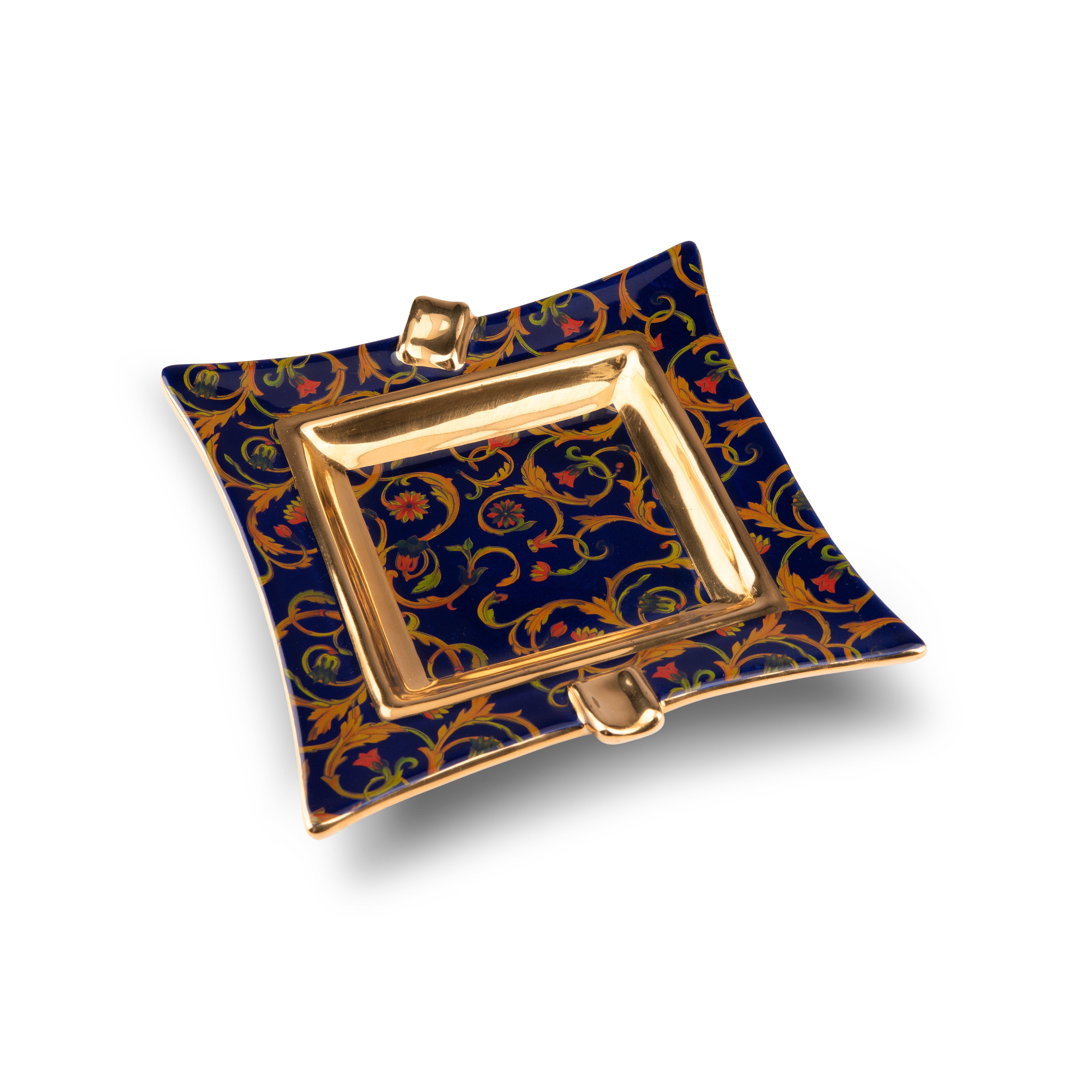 Martinetti. Ceramic Cigar Ashtray. Medium Size