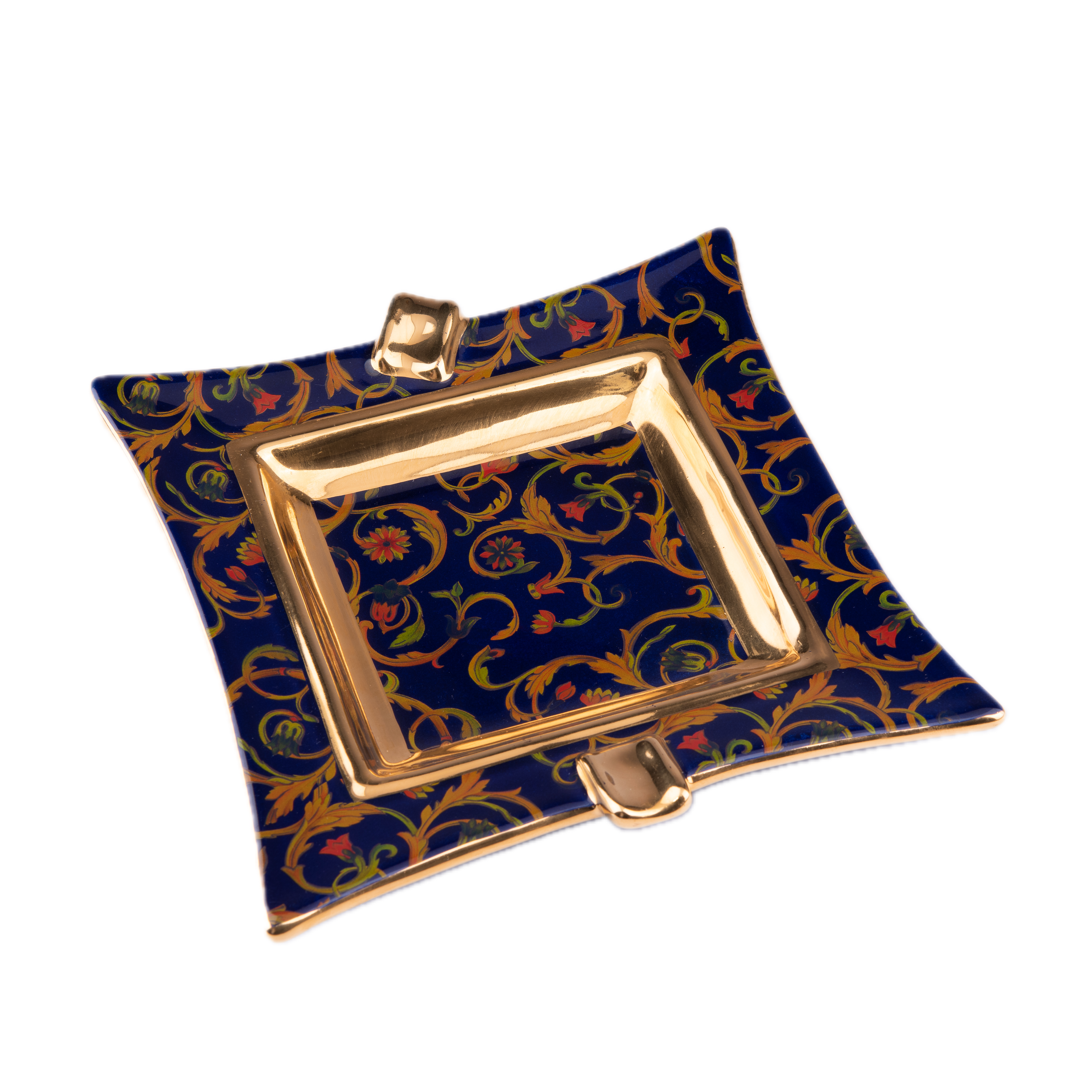 Martinetti. Ceramic Cigar Ashtray. Medium Size