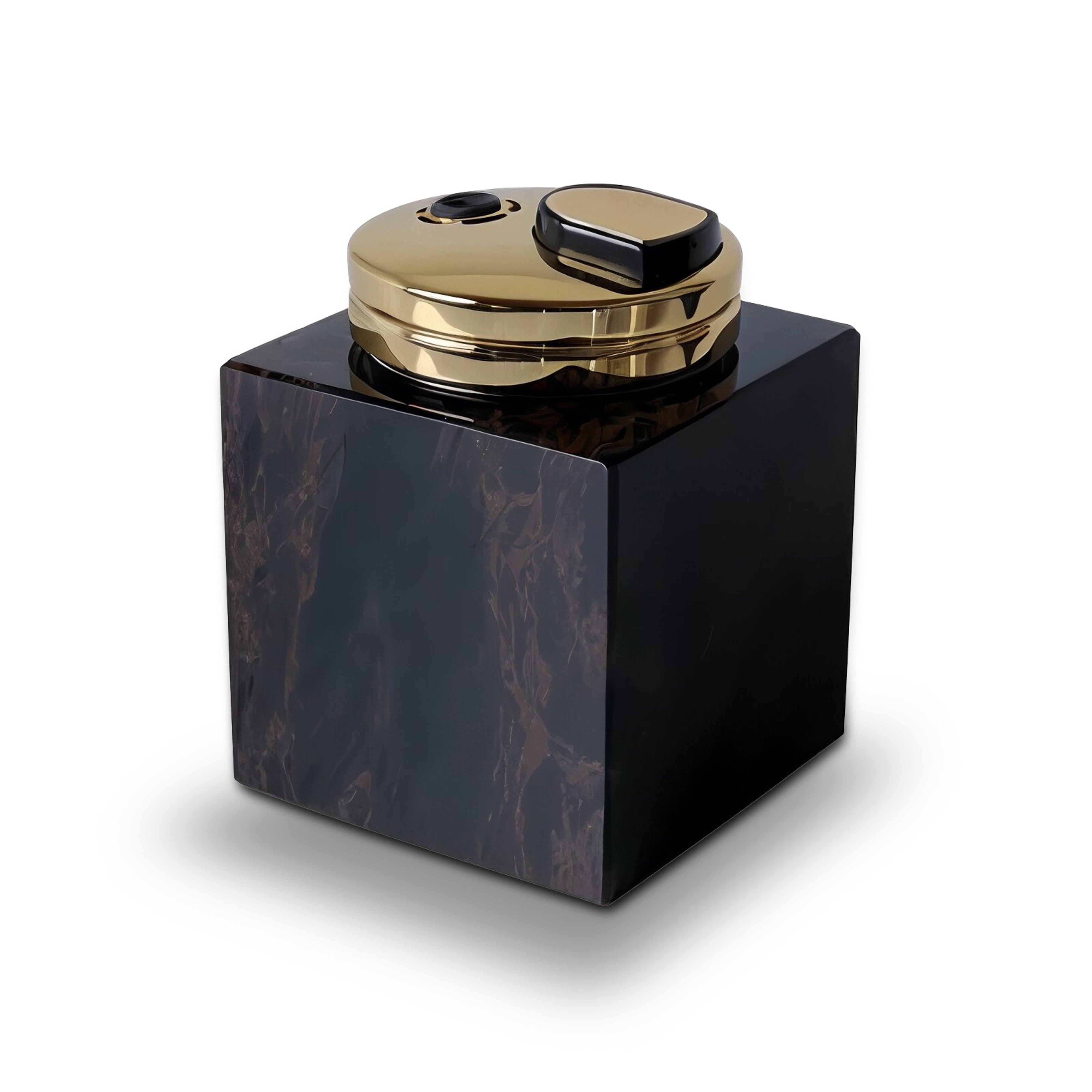 Cub-Ar. Square Shape Soft Flame Table Lighter