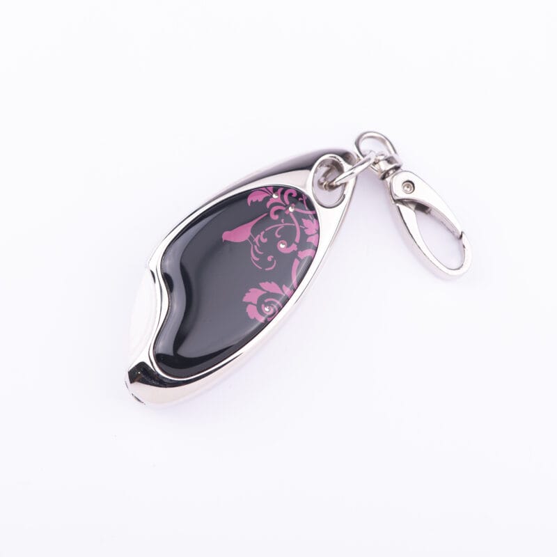 Triple C Design. Glam Pink Bag Charm. Small Size