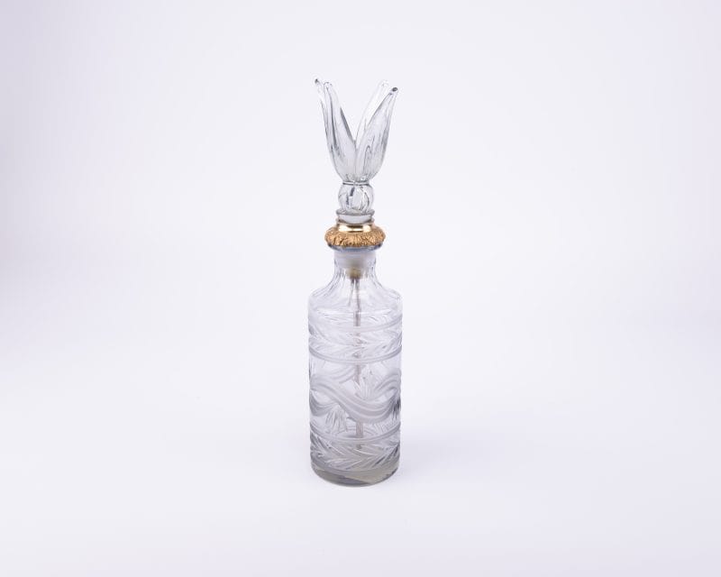 Baldi. Round Crystal Perfume Bottle. 525 ML