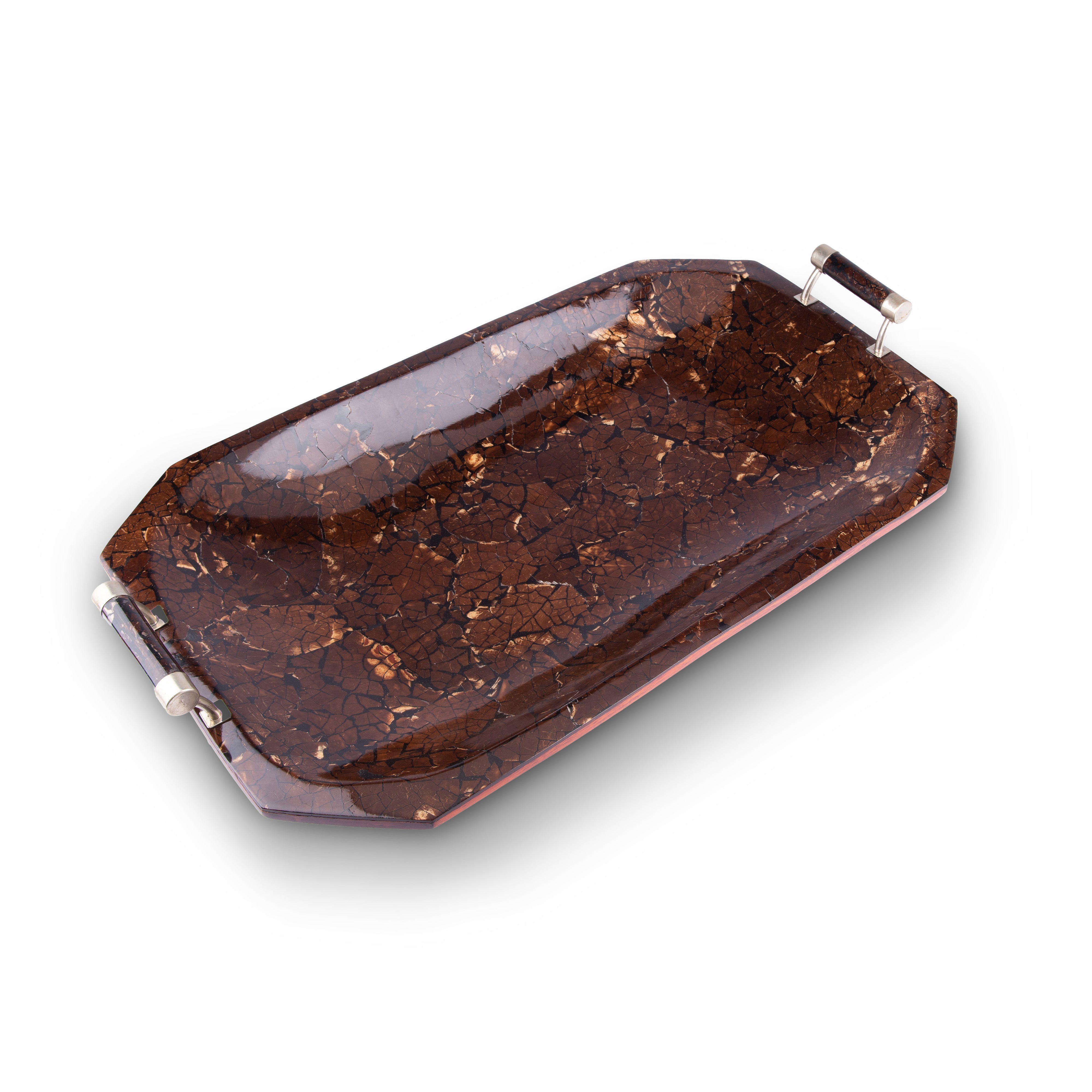 Saigon Interiors. Brown Tray